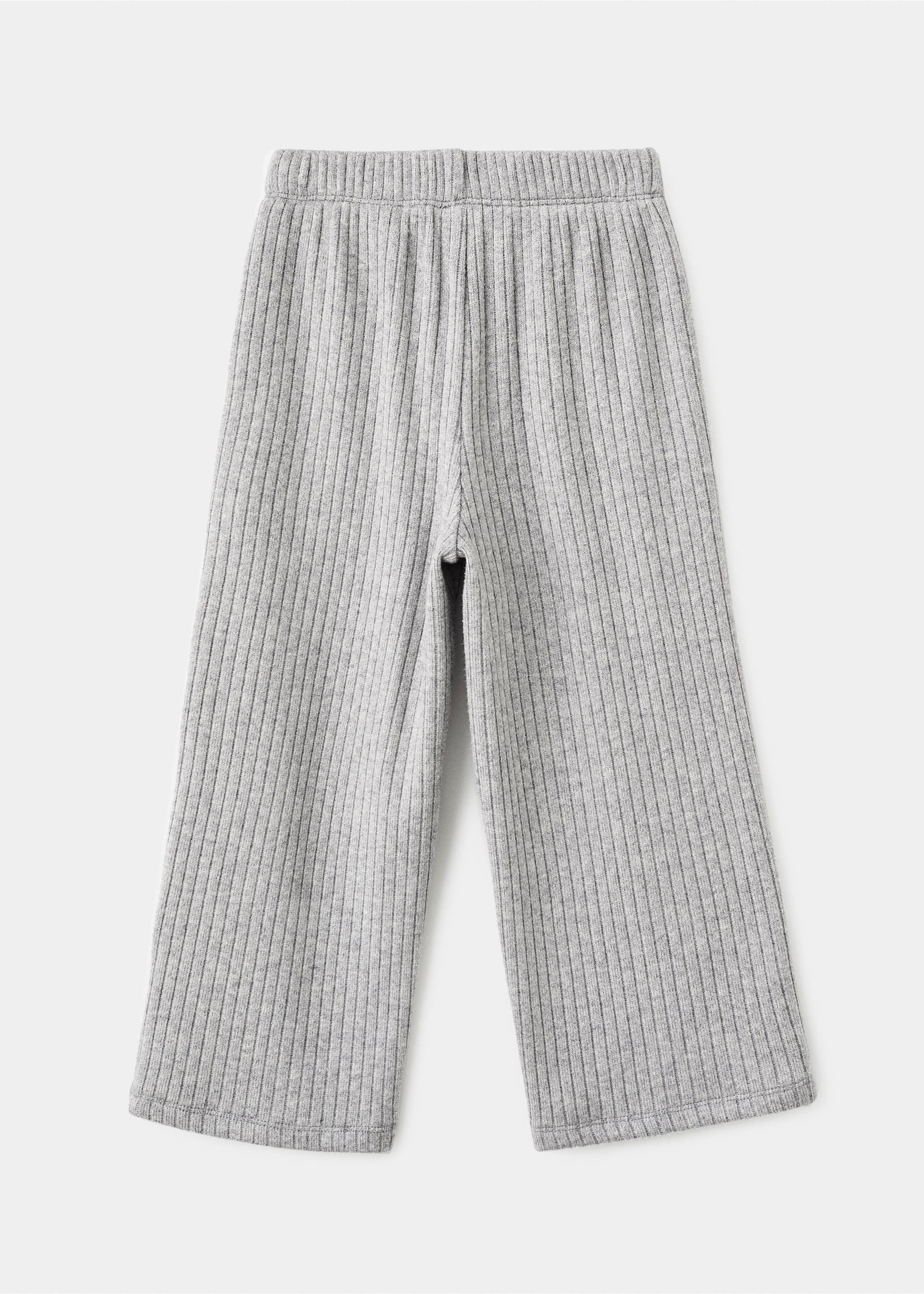 Pantalón canalé - Reverso del artículo, Gris medio vigoré. Ref: 17045159-00.