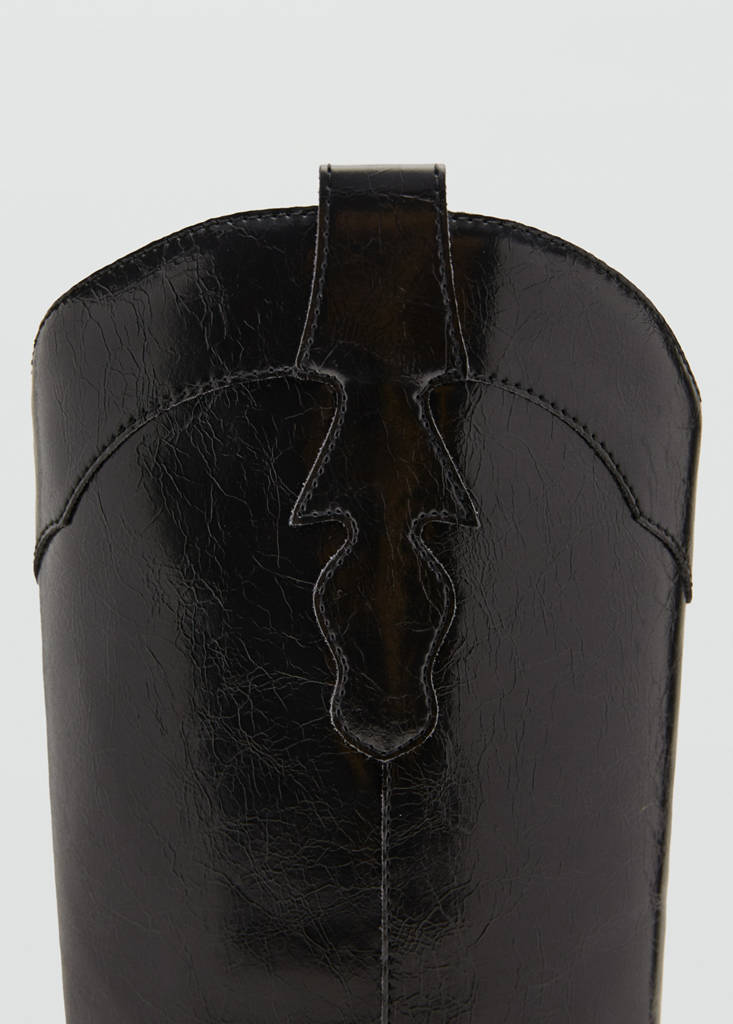 Knee-length boots — Brown