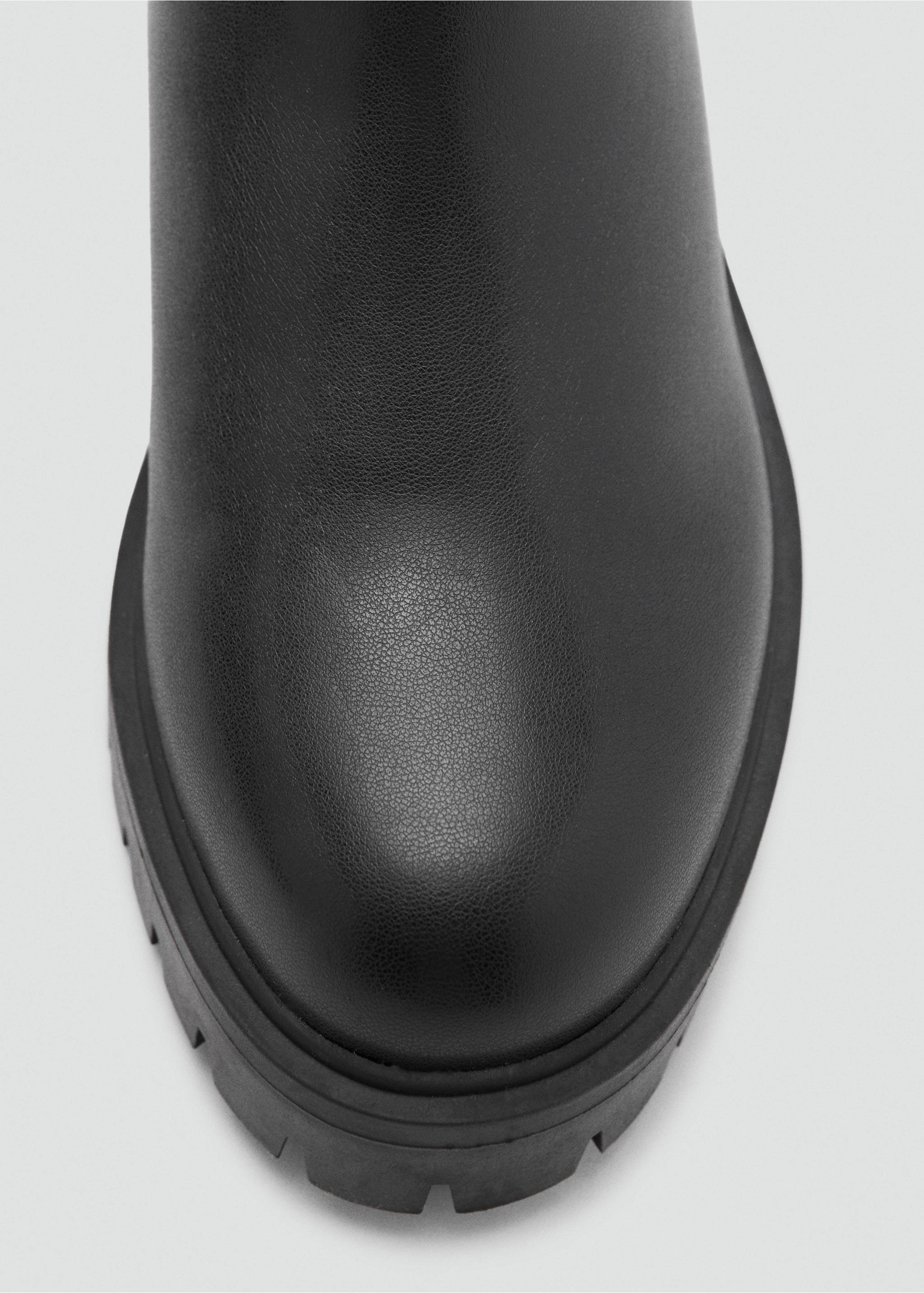 Elastic panels ankle boot - Details of the article 1, Black. Ref: 17045163-00.