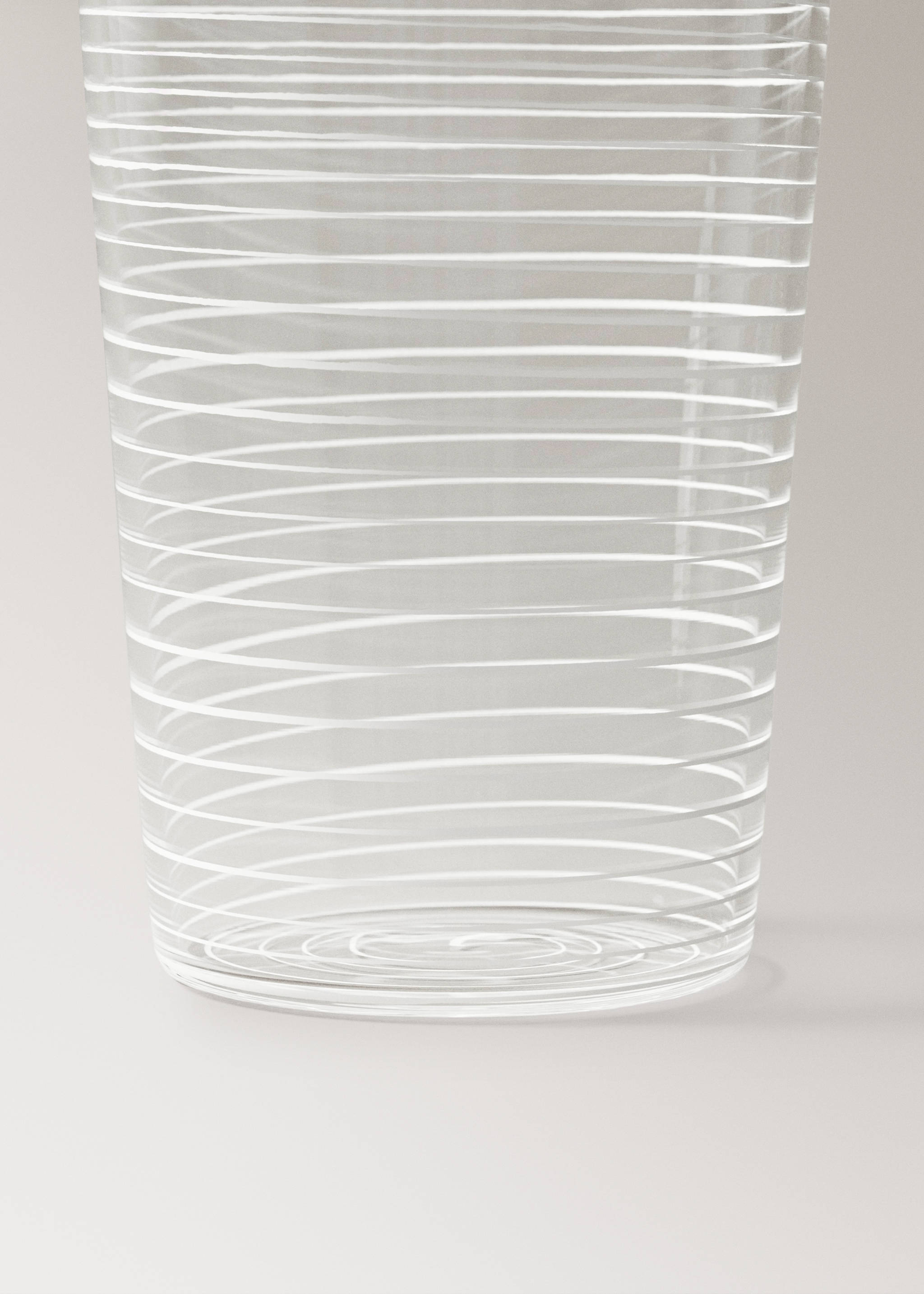 Sklenice z borosilikátového skla s linkami - Detail zboží 1