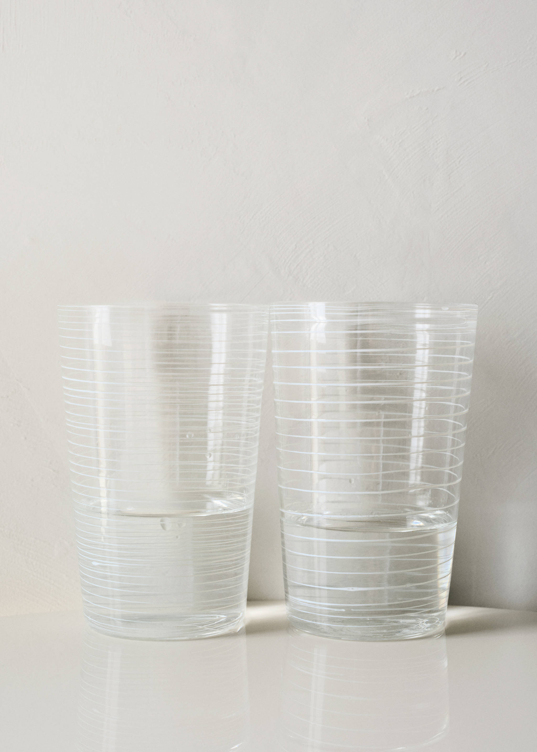 Sklenice z borosilikátového skla s linkami - Detail zboží 6