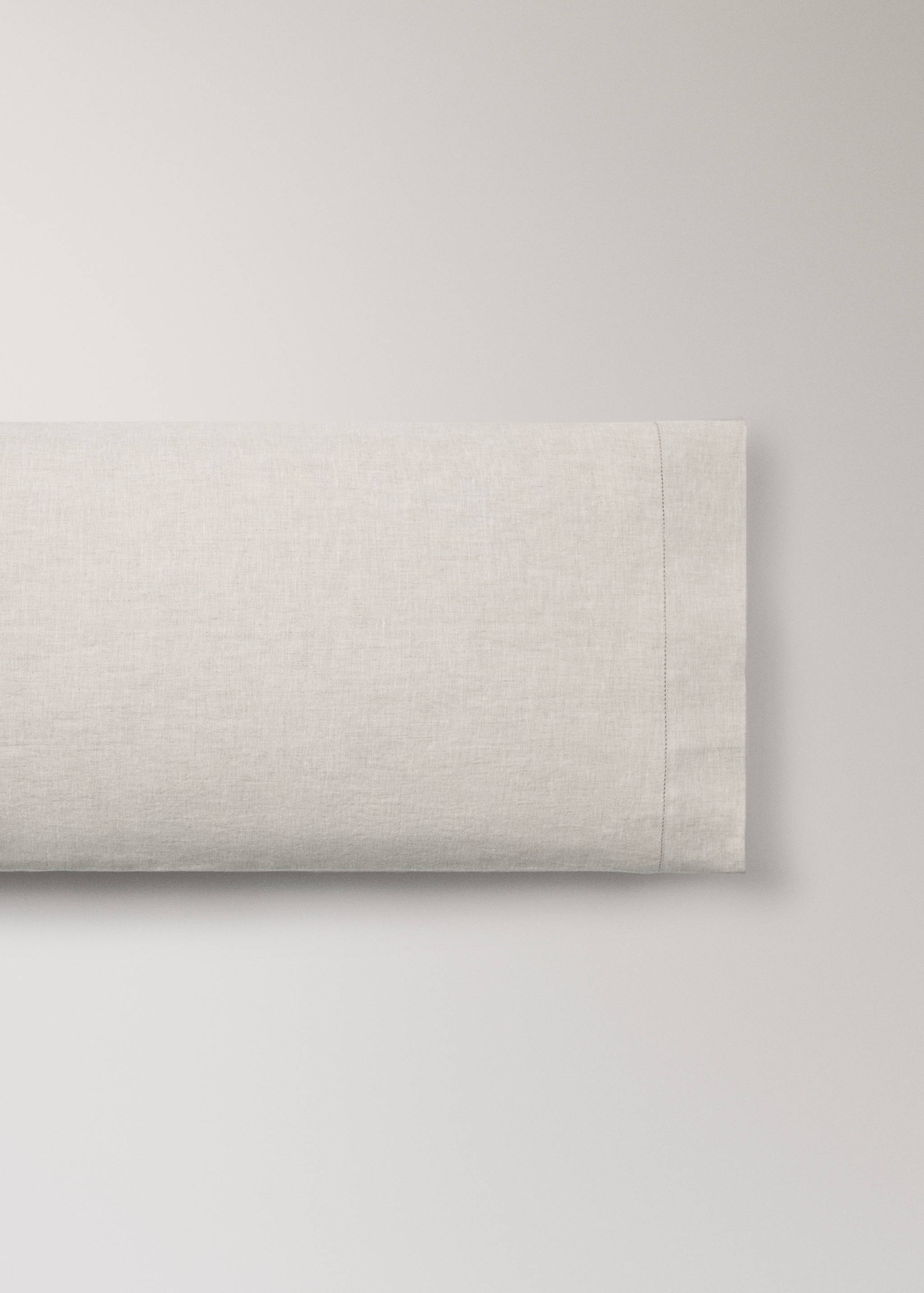 Washed linen pillowcase with hemstitch 45x110 cm - Article without model