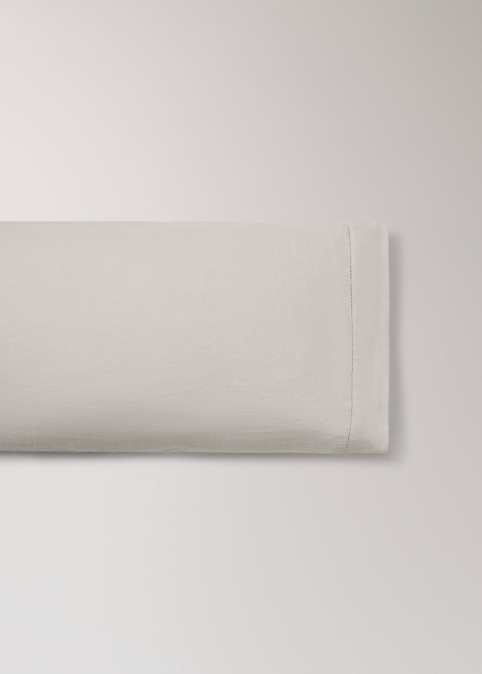 Washed linen pillowcase with hemstitch 45x110 cm - Article without model