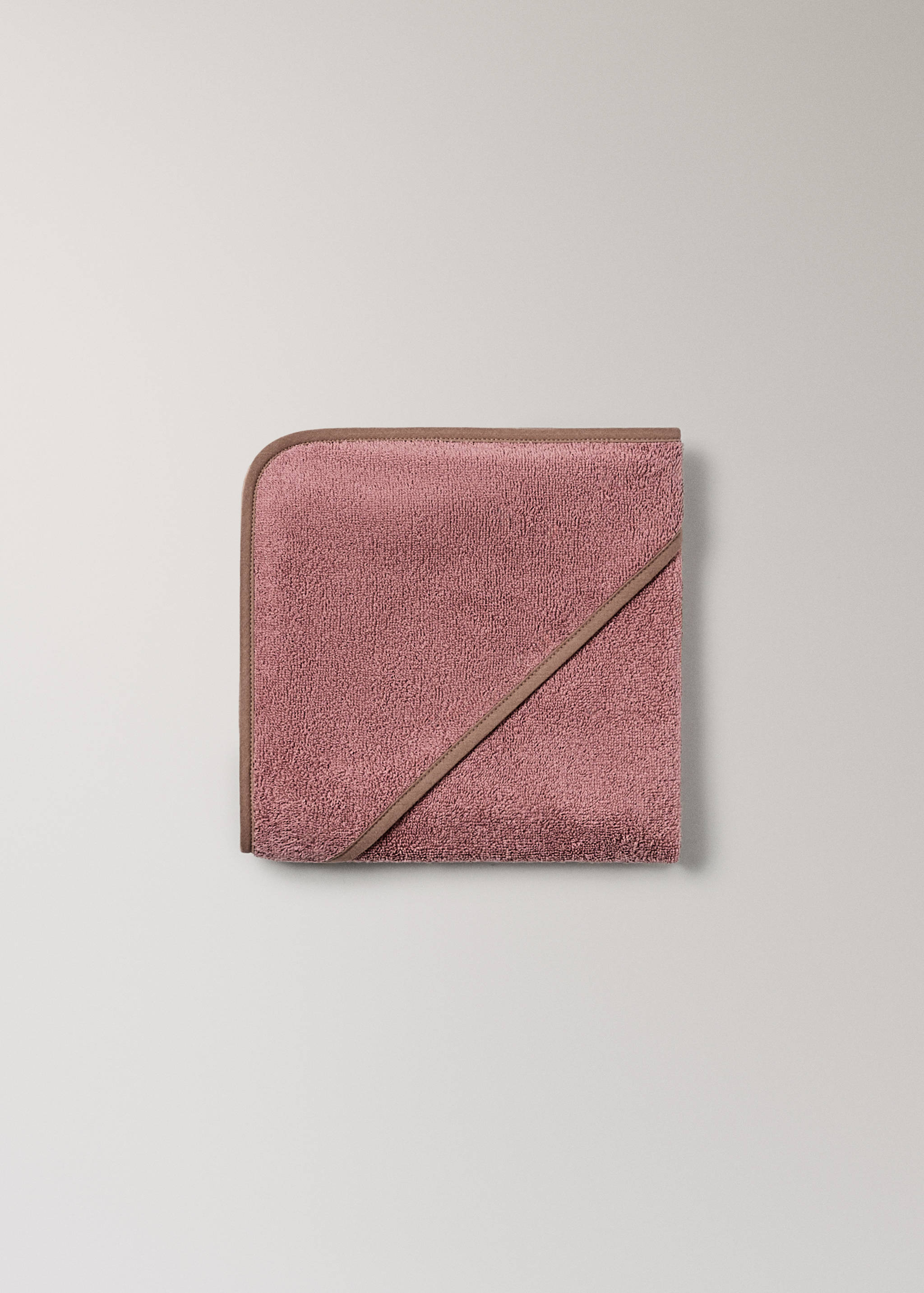 Cape de bain enfant avec liseré contrastant - Détail de l'article 3