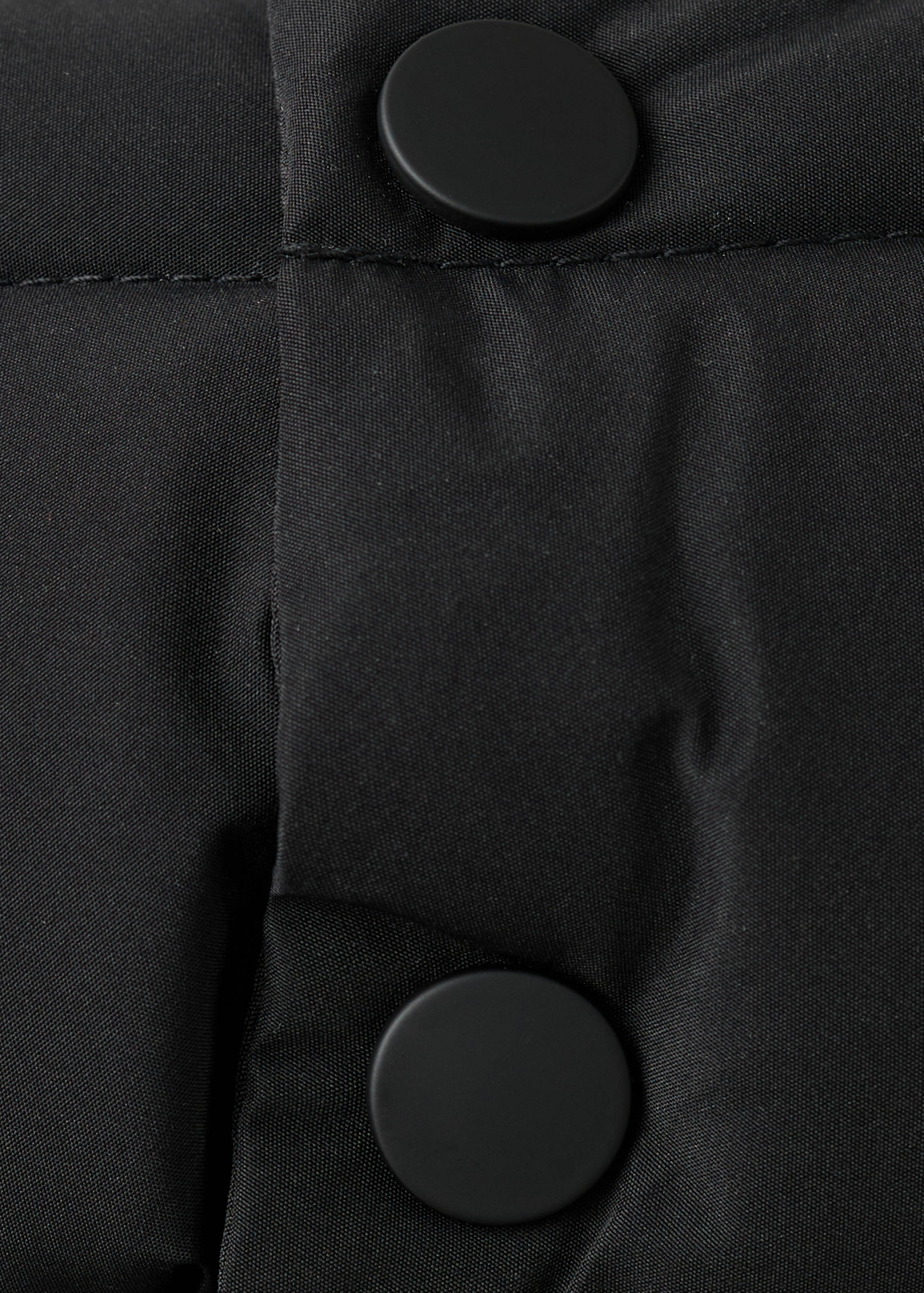 Длинный стёганый анорак - Деталь изделия 0