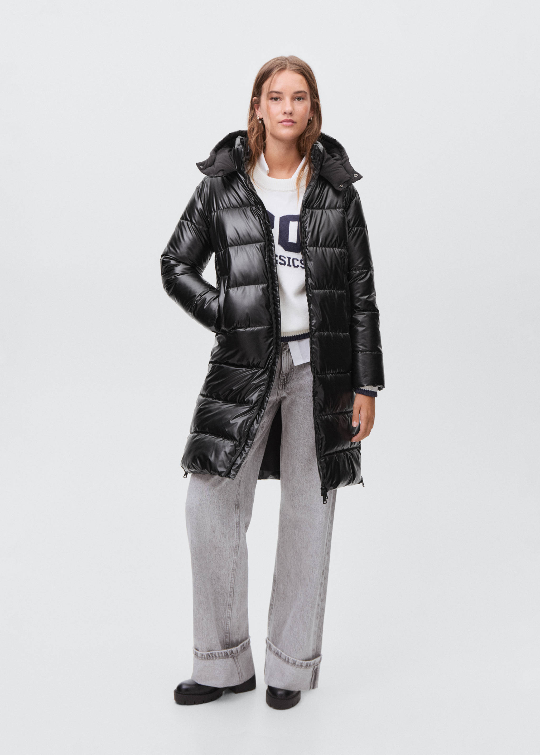 Quilted skin style jacket - General plane