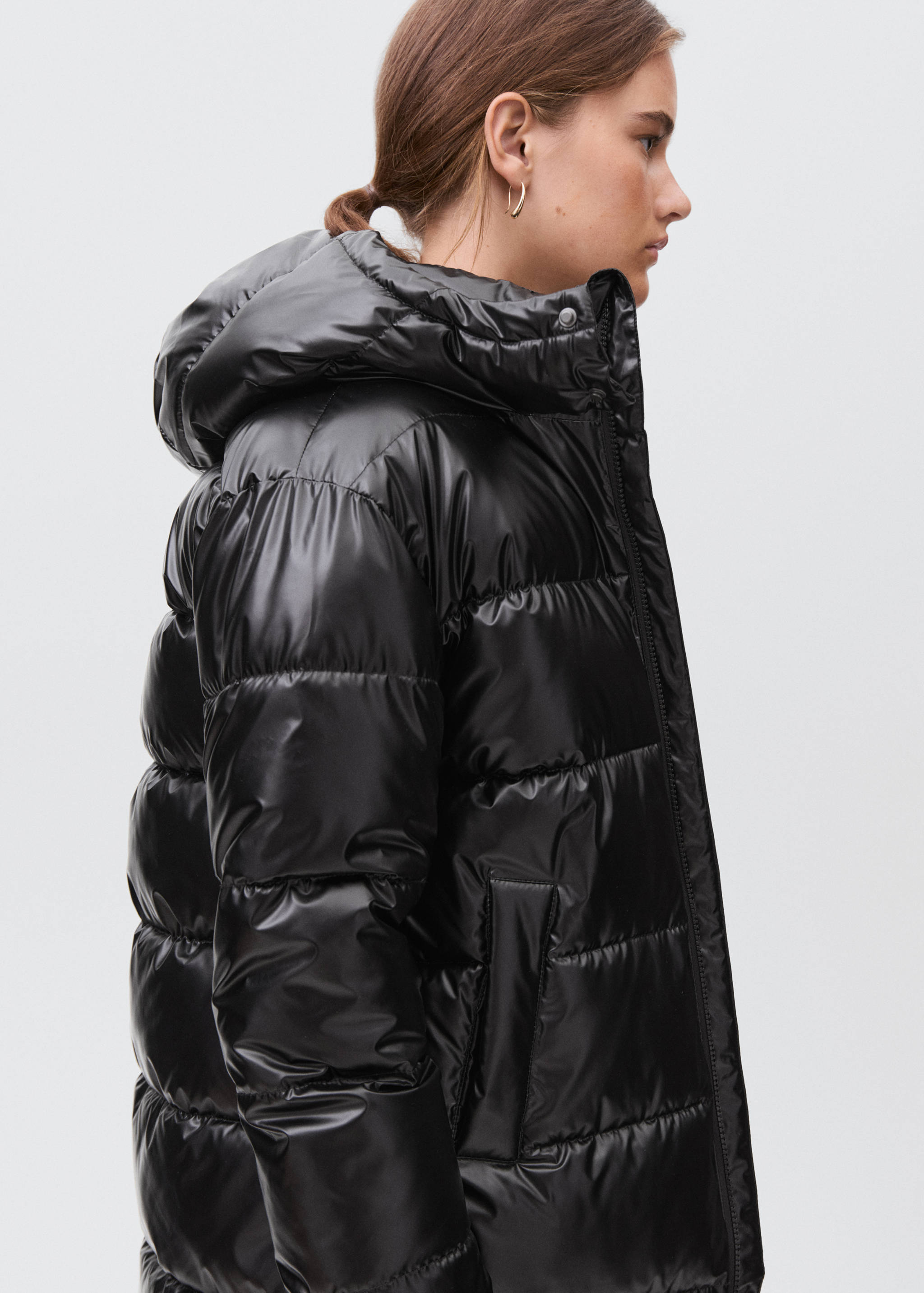 Quilted skin style jacket - Details of the article 2