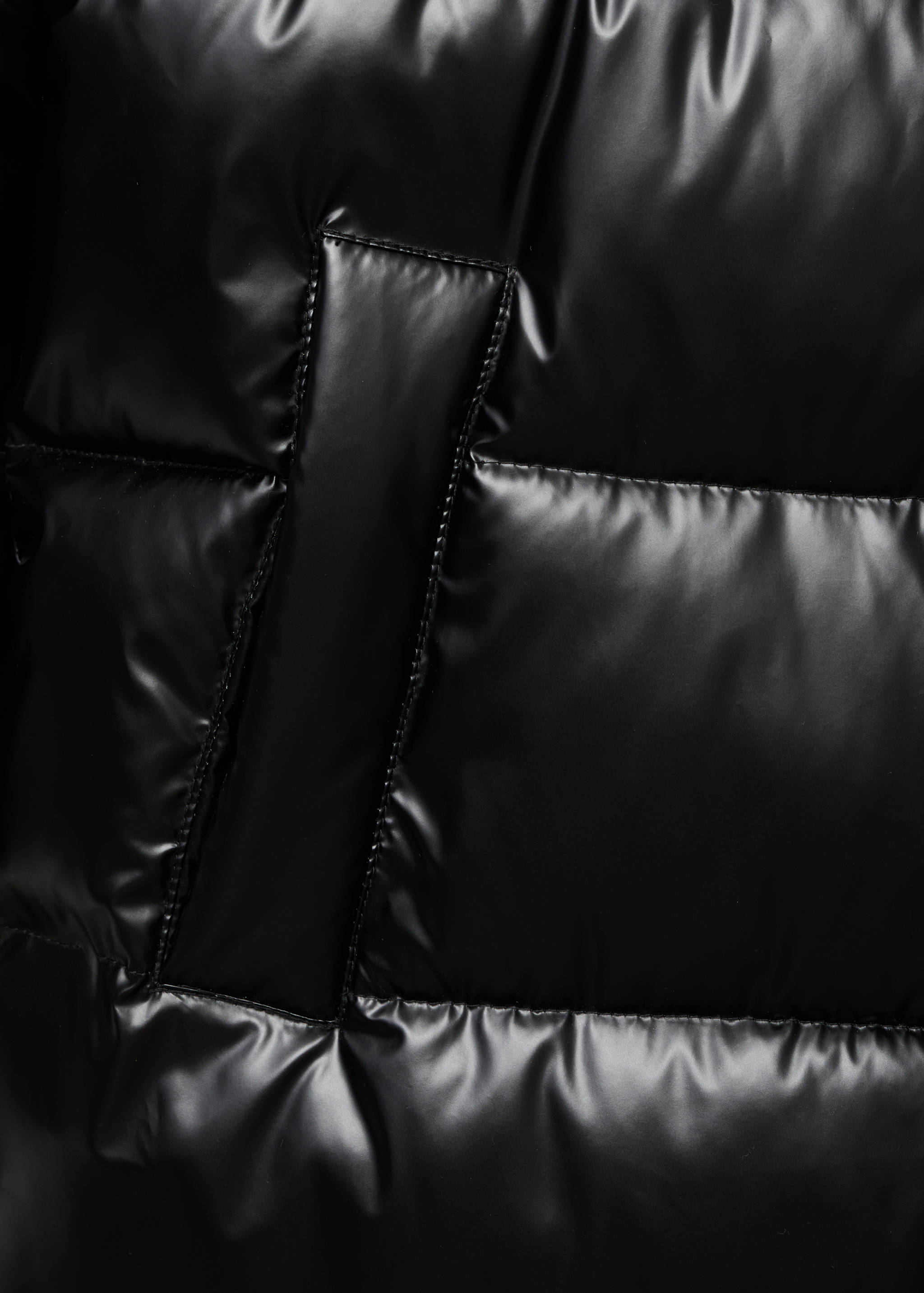 Quilted skin style jacket - Details of the article 0