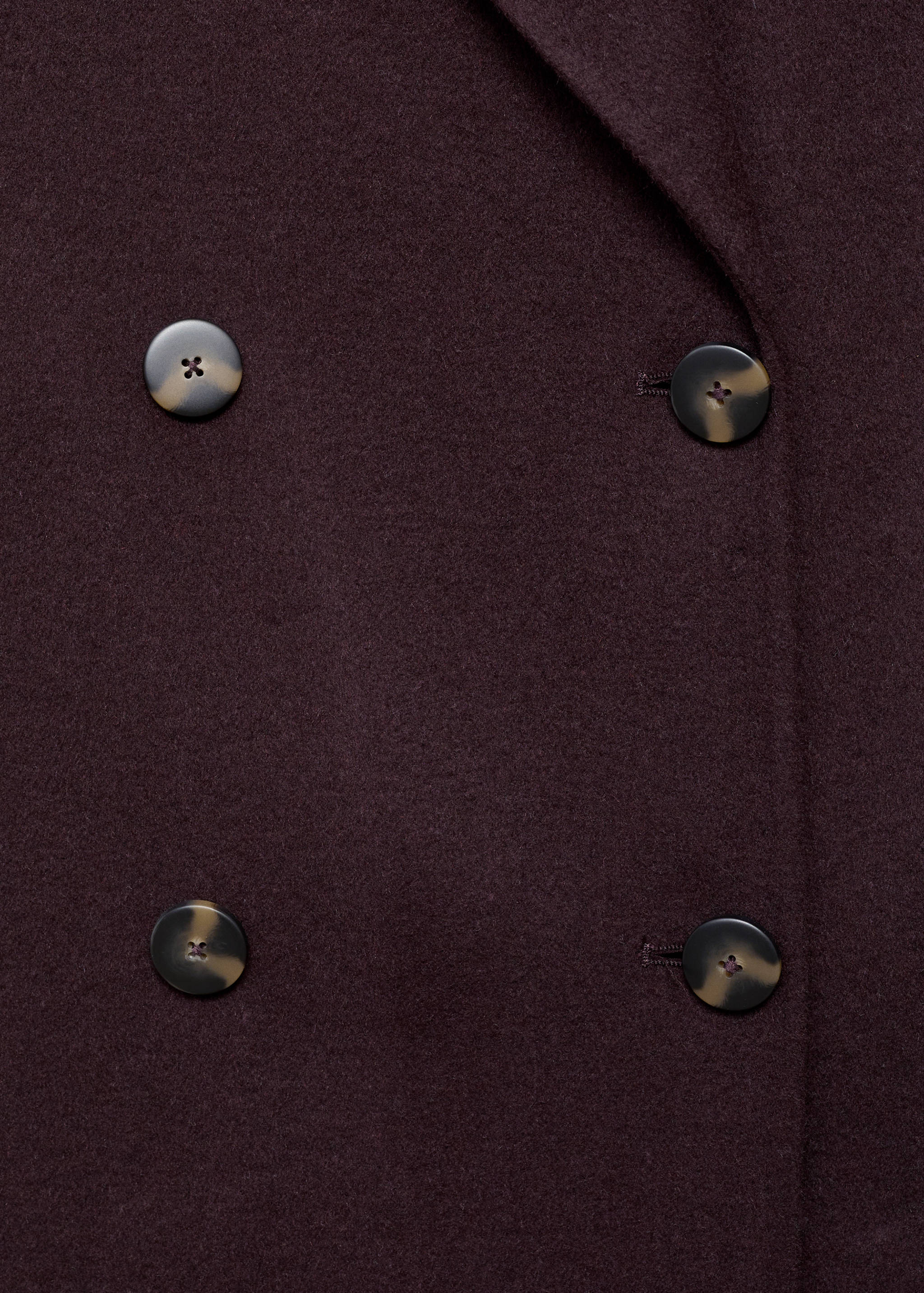 Handmade oversized wool coat - Details of the article 0
