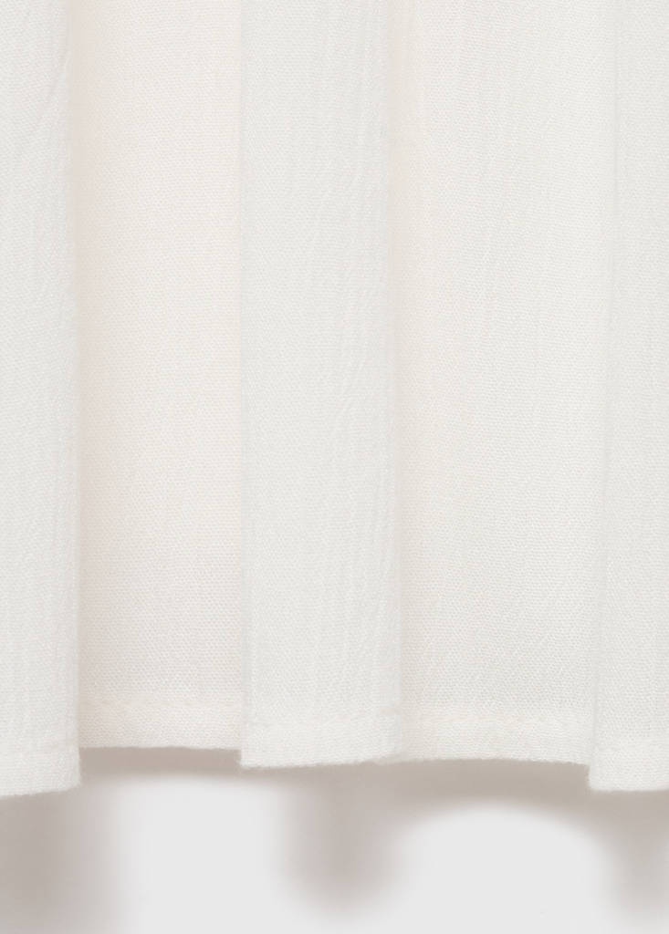Ruched flowing blouse — Off White