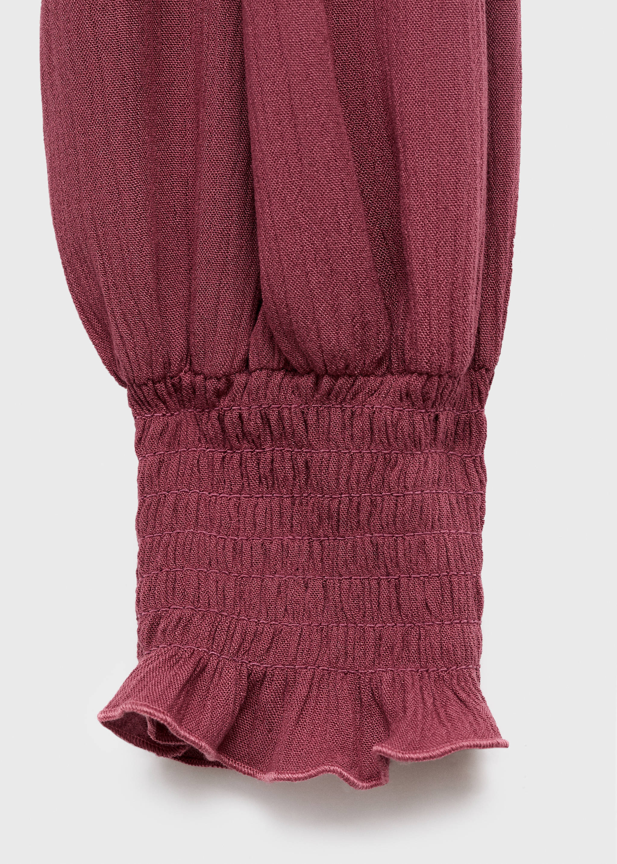 Ruched flowing blouse - Details of the article 0