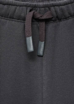 Cargo joggers with drawstring — Charcoal 2