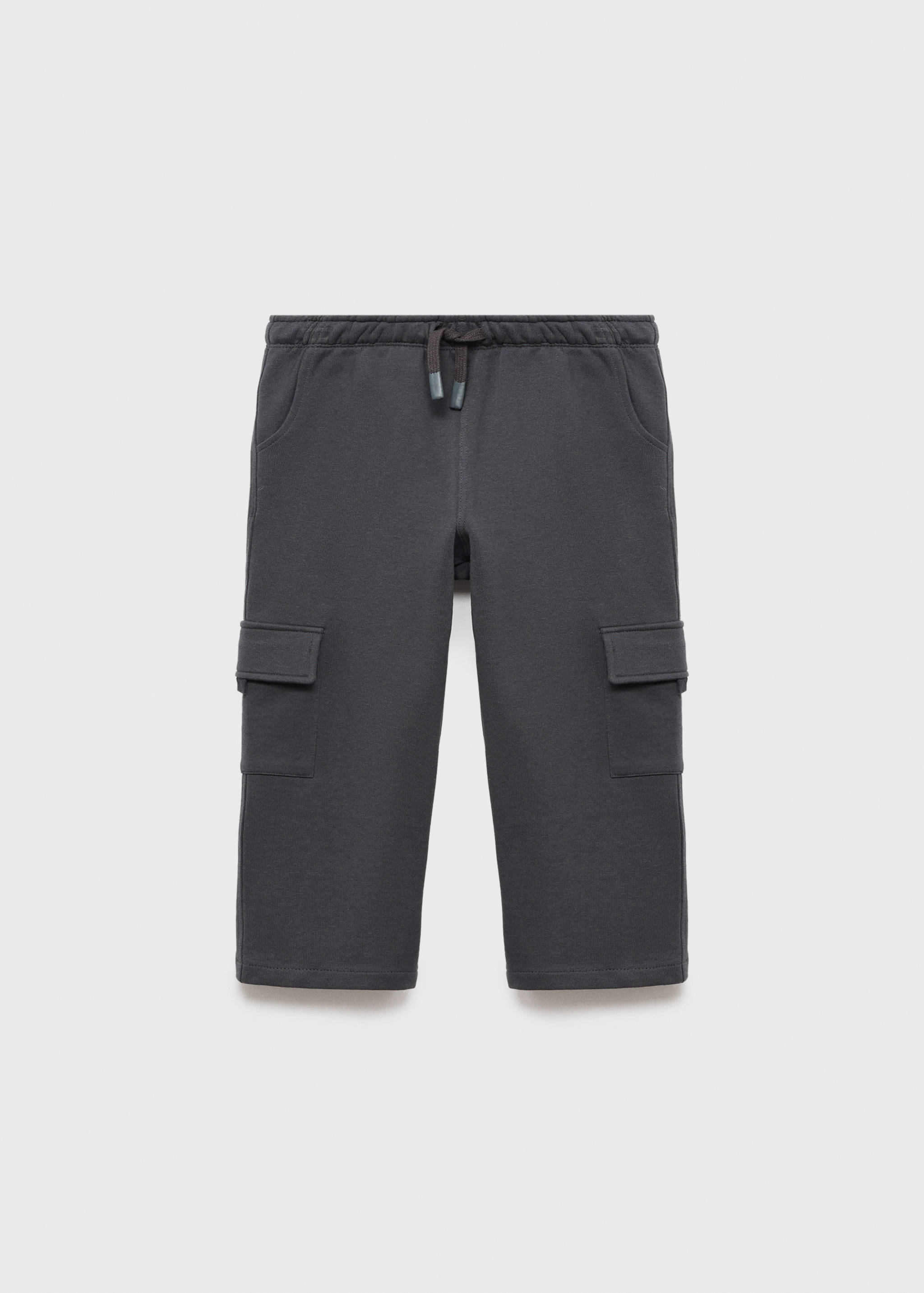 Cargo joggers with drawstring - Article without model