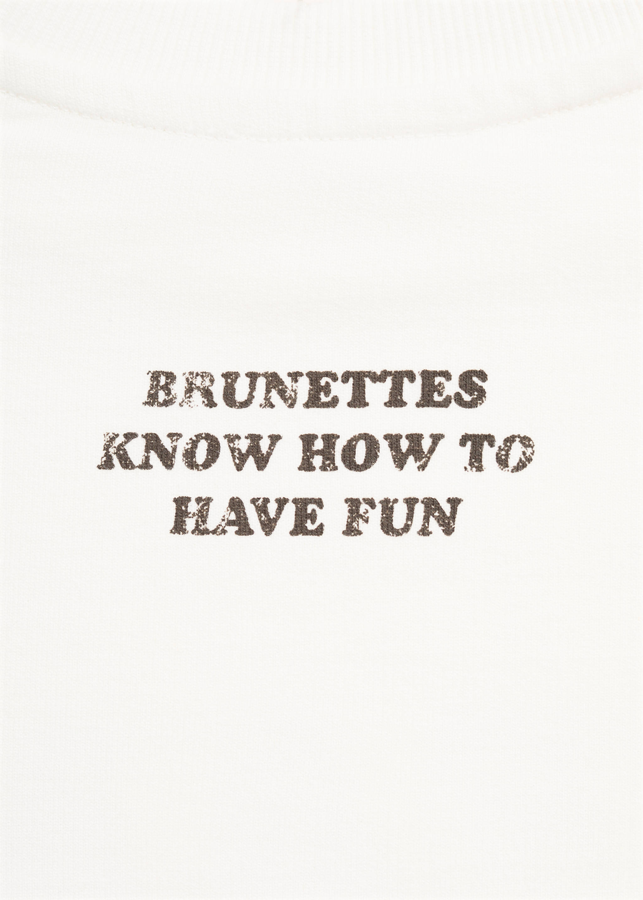 Sweat-shirt coton imprimé - Verso de l’article