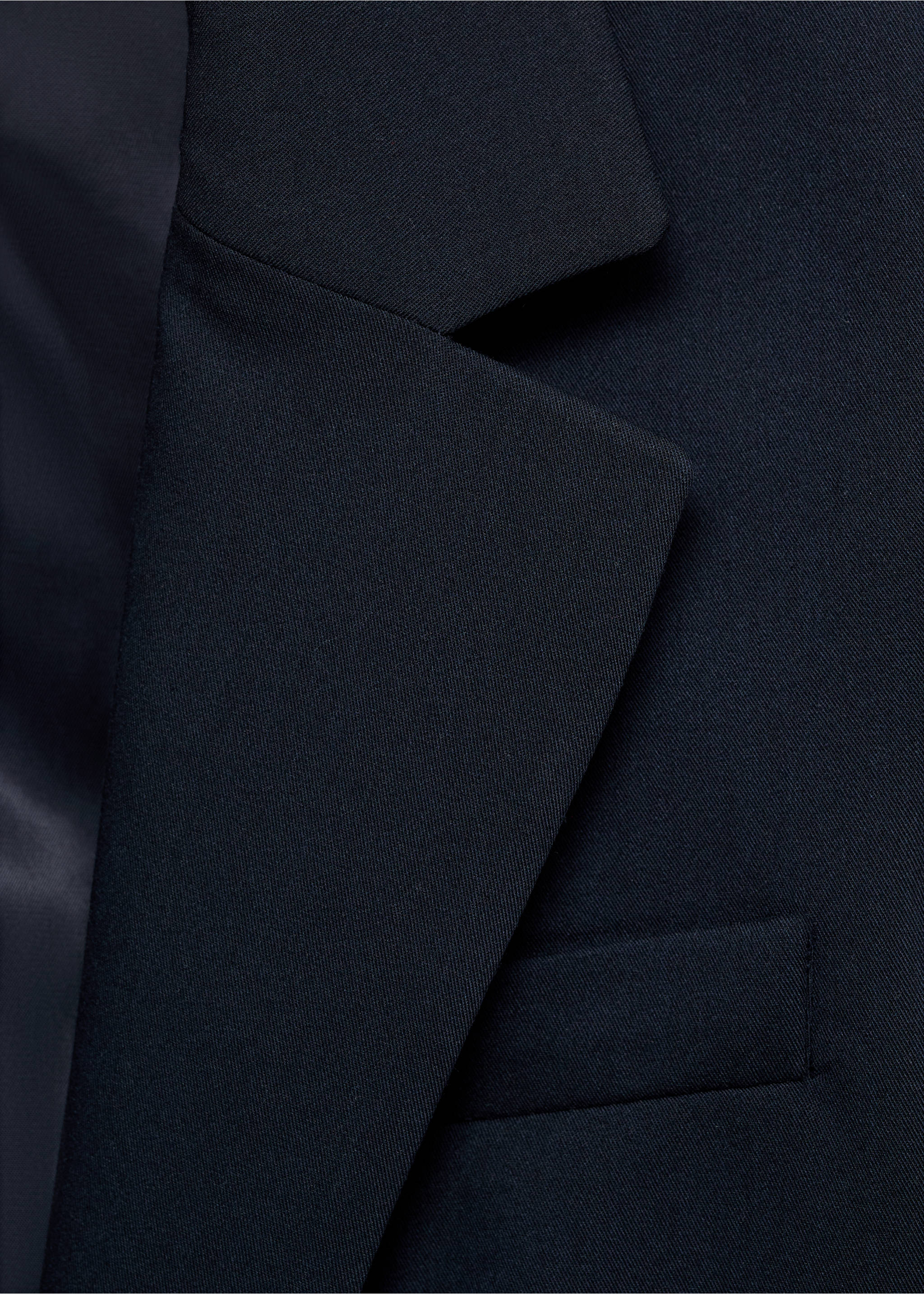 Blazer traje entallada - Detalle del artículo 0, Azul marino. Ref: 17045806-00.