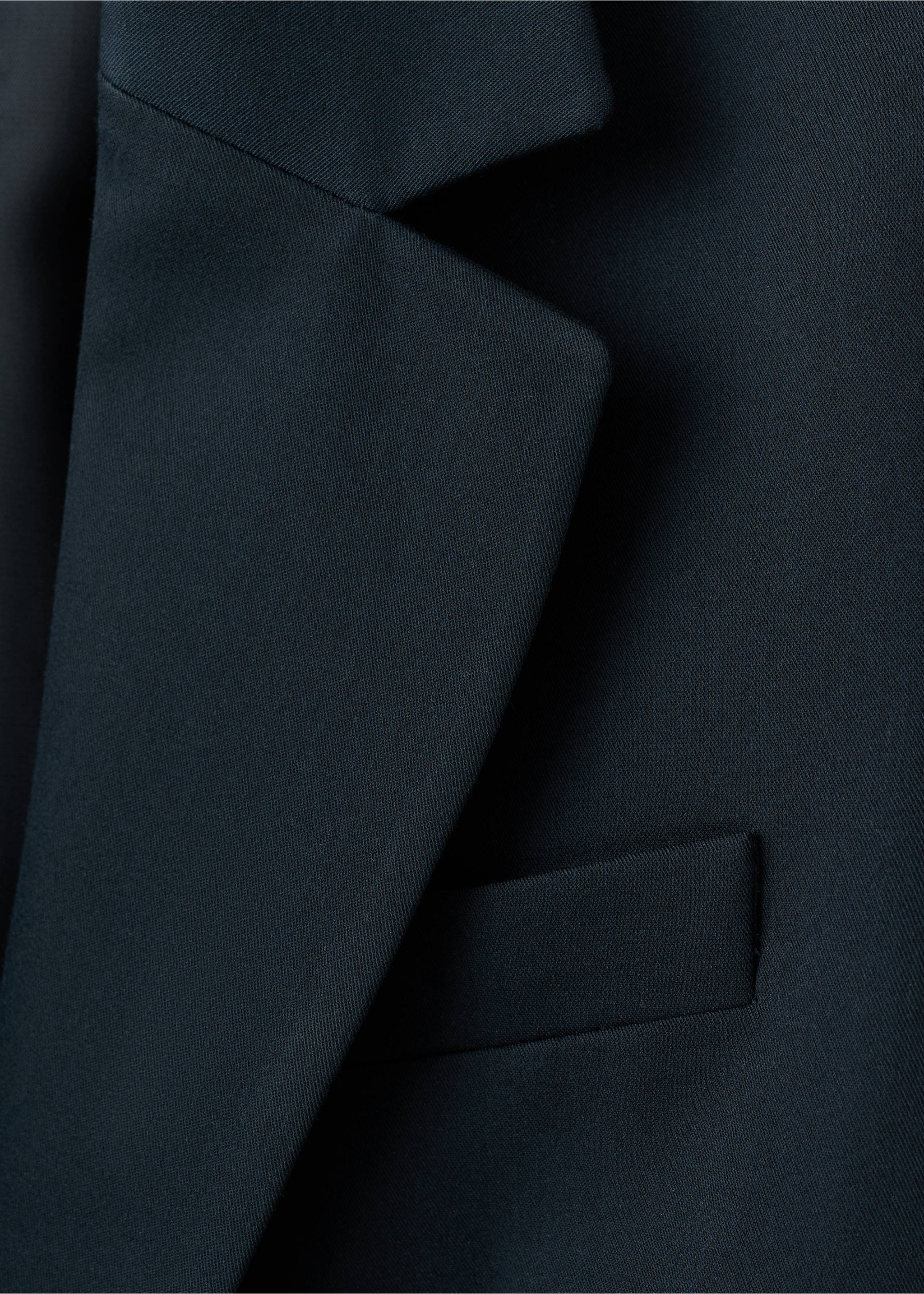 Blazer traje entallada - Detalle del artículo 0, Azul marino oscuro. Ref: 17045806-00.