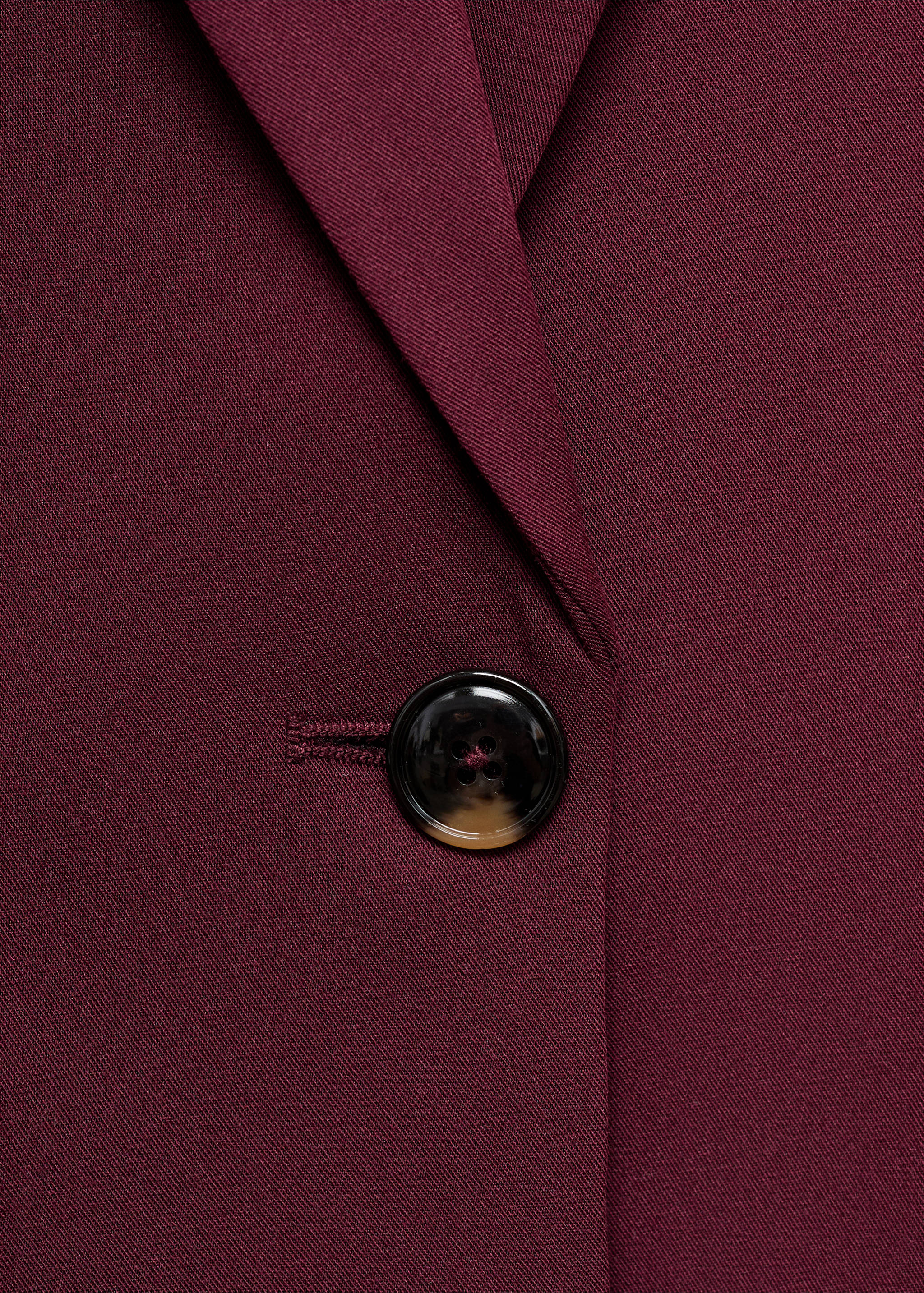 Blazer traje entallada - Detalle del artículo 8, Vino. Ref: 17045806-00.