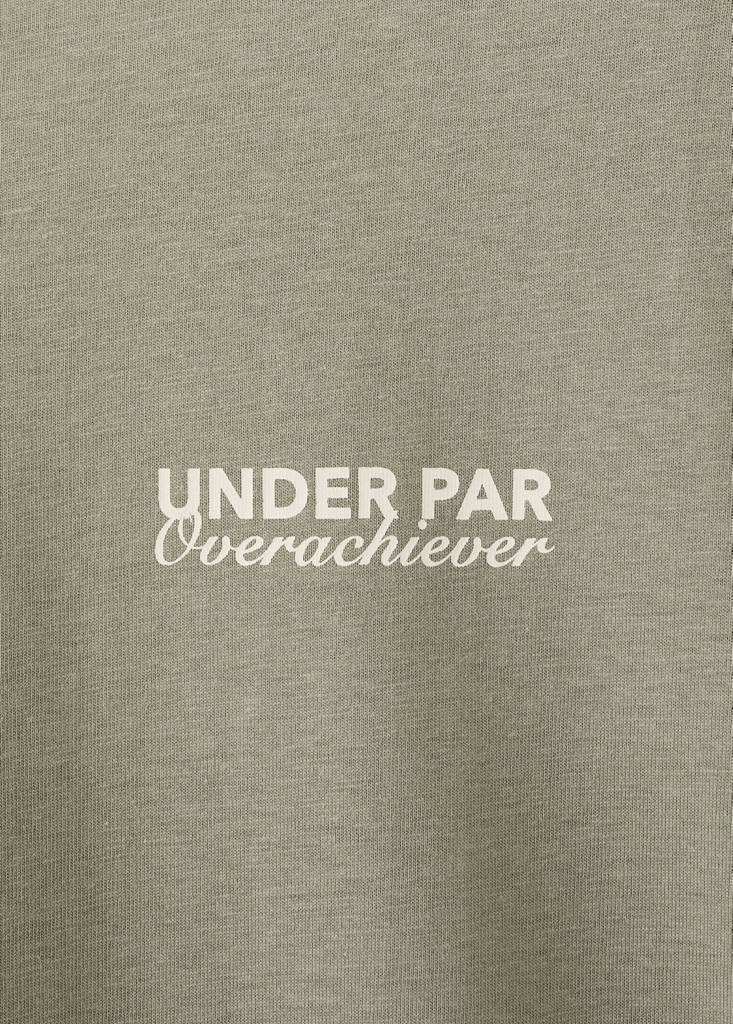 Printed cotton-blend t-shirt — Green