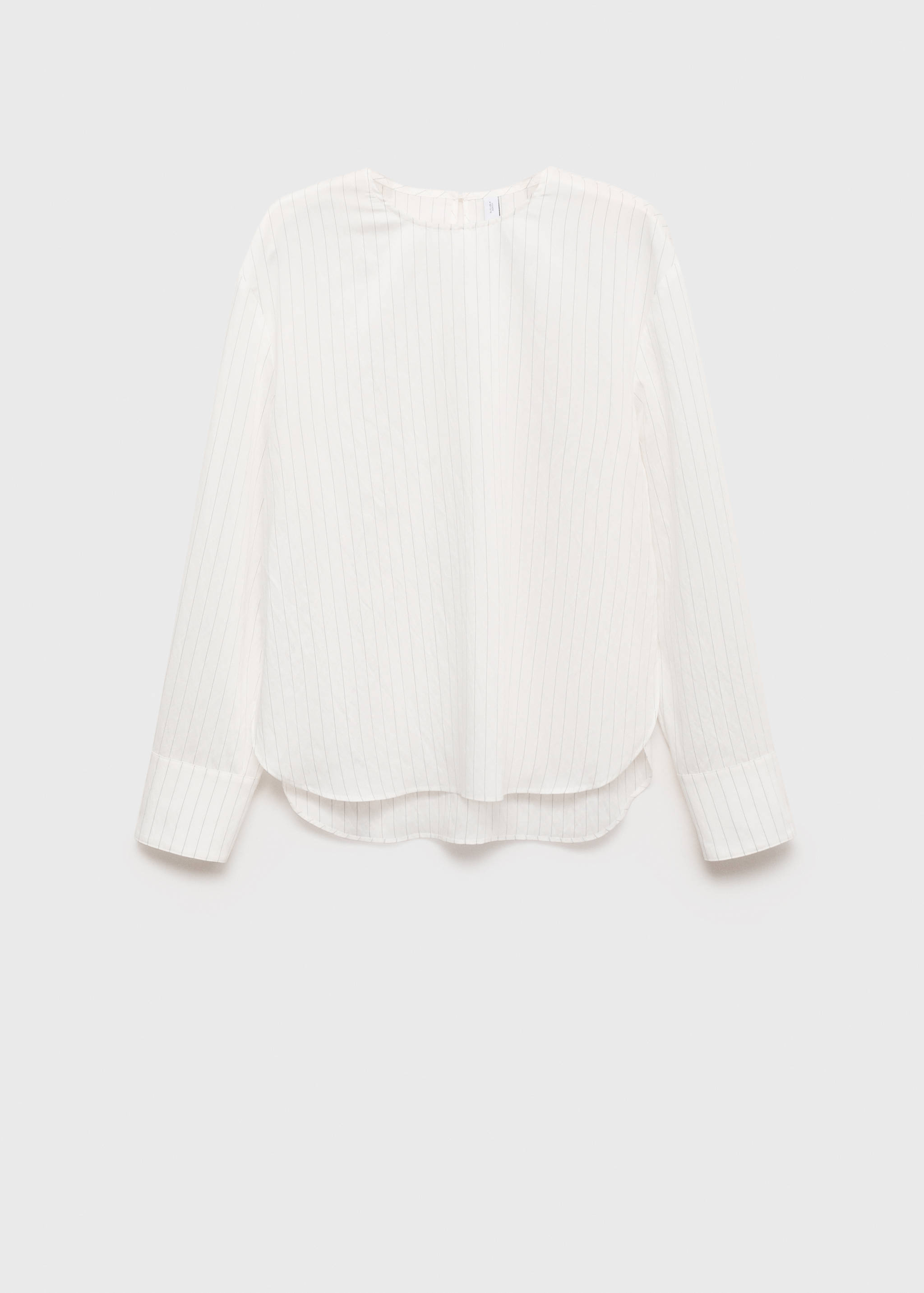 Striped blouse with handkerchief - Article without model