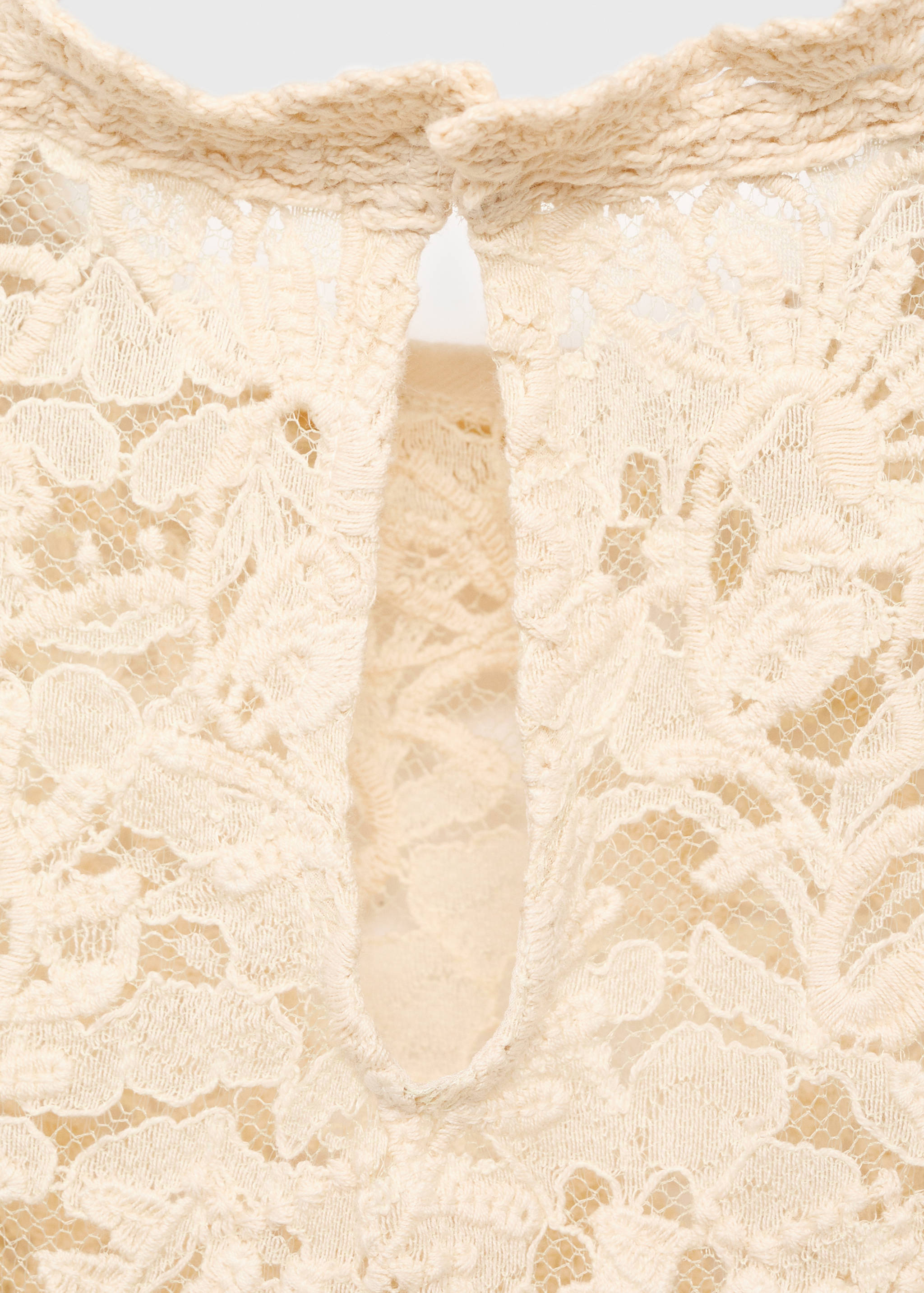 Lace combination blouse - Details of the article 8