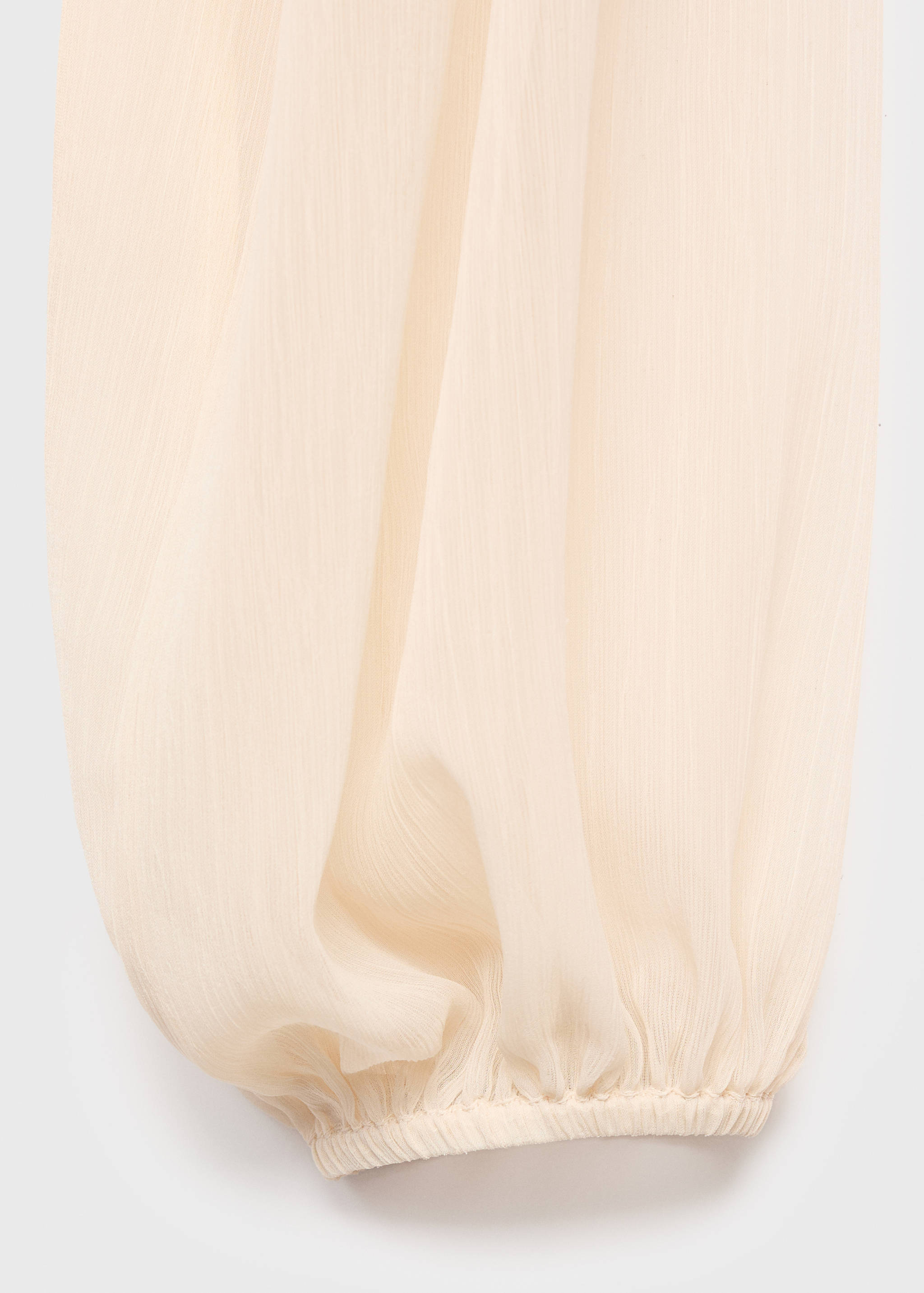 Lace combination blouse - Details of the article 0