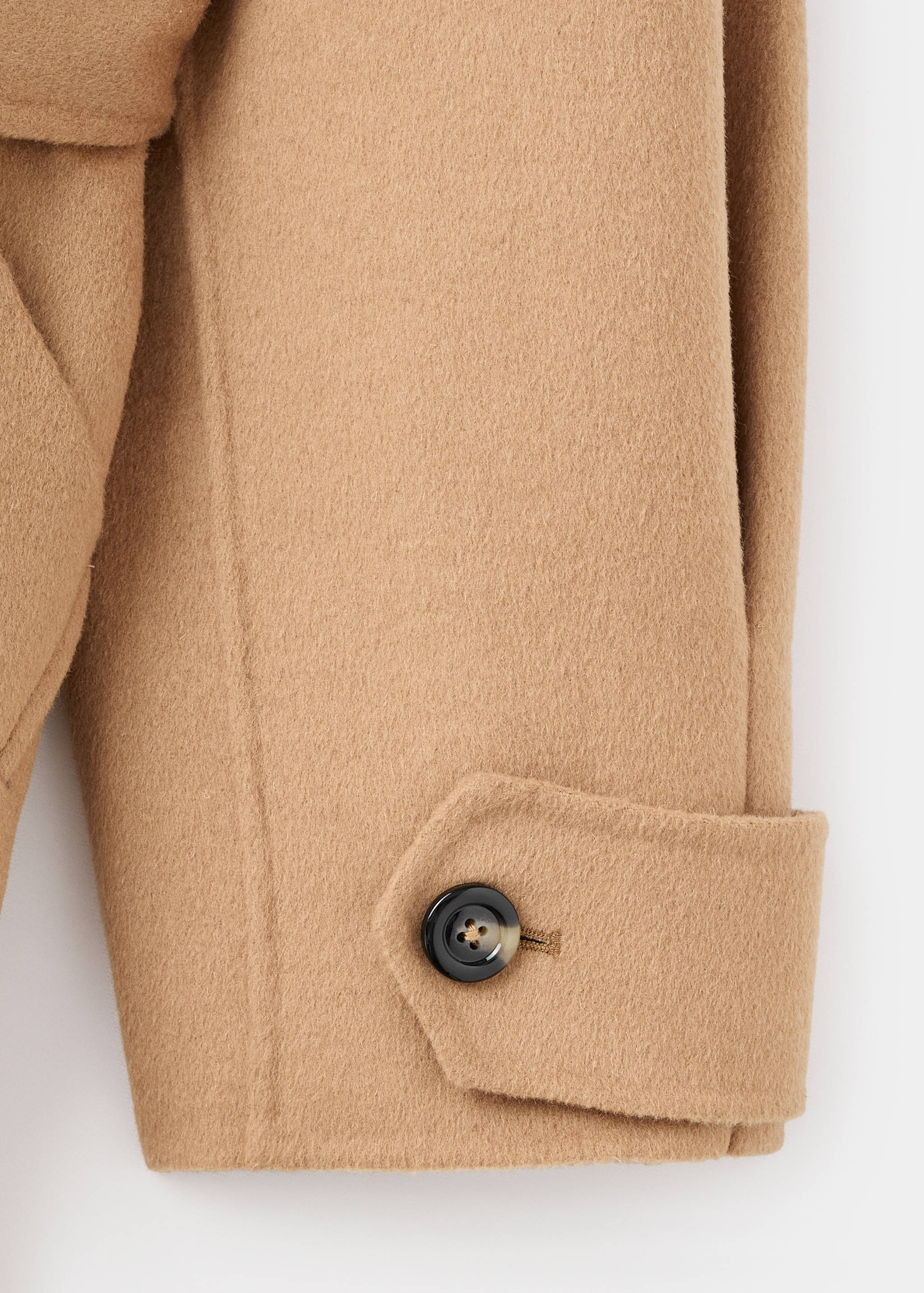 Double-breasted wool coat - Details of the article 0