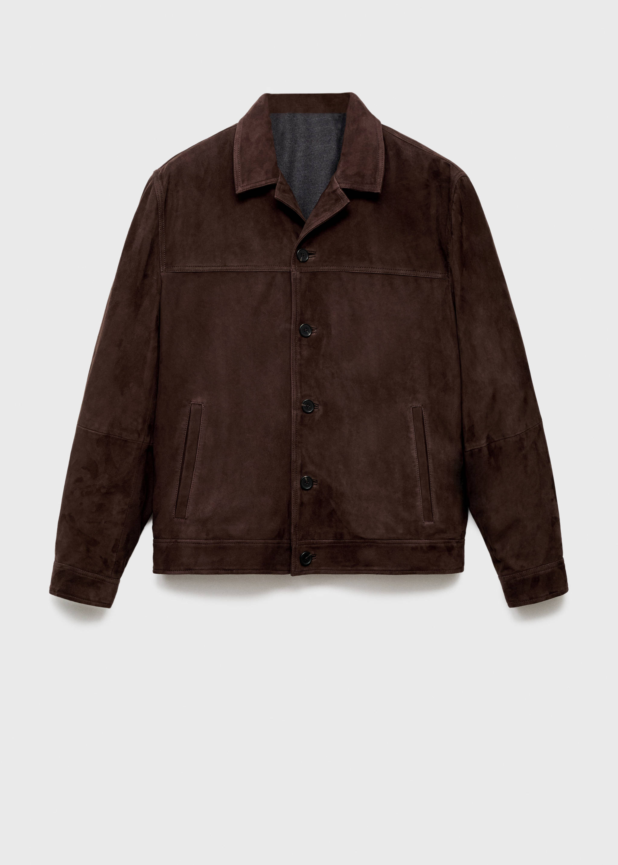 100% leather jacket with pockets - Article without model