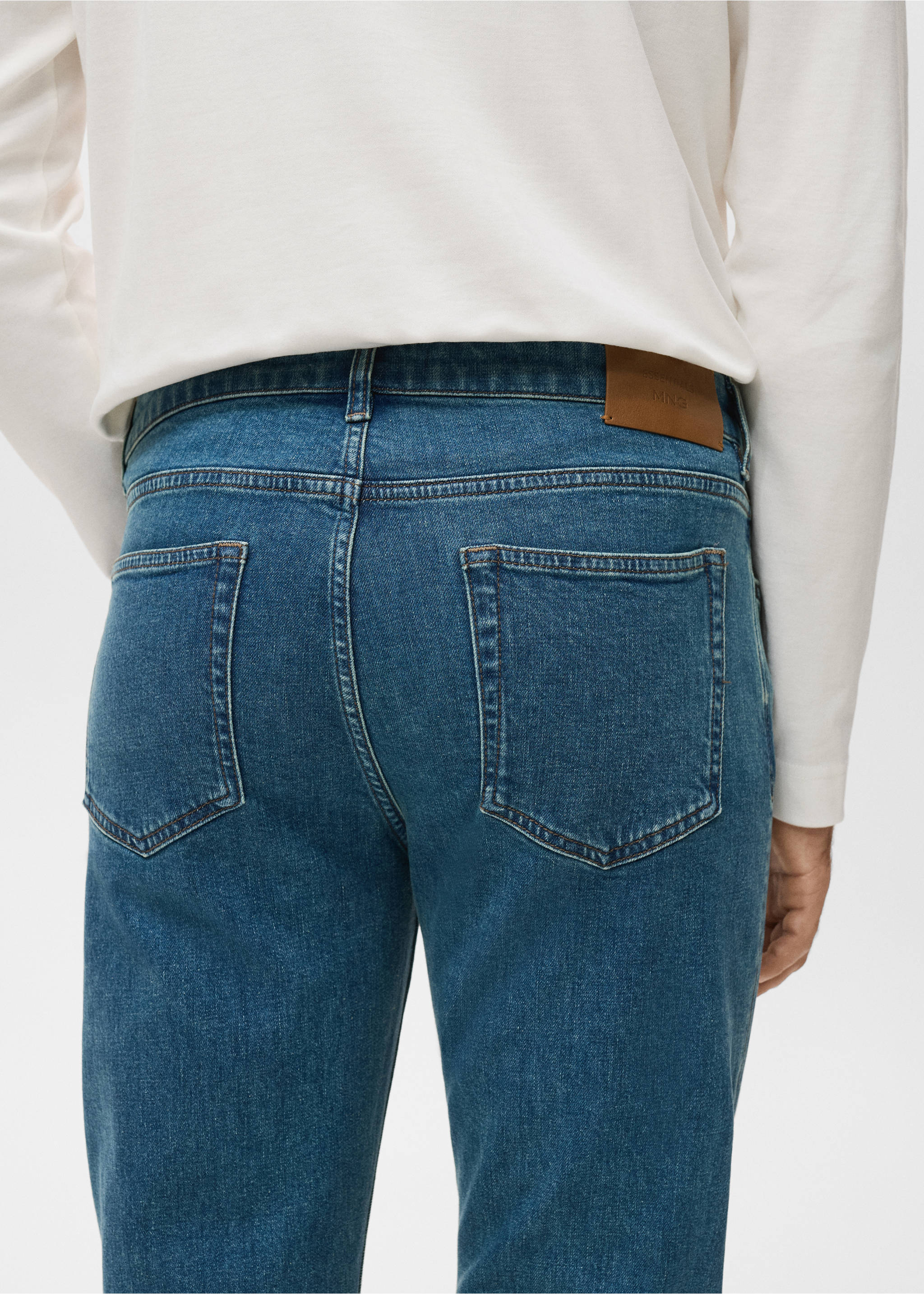 Jeans Patrick slim fit Ultra Soft Touch - Detalle del artículo 3, Verde menta. Ref: 17045971-00.
