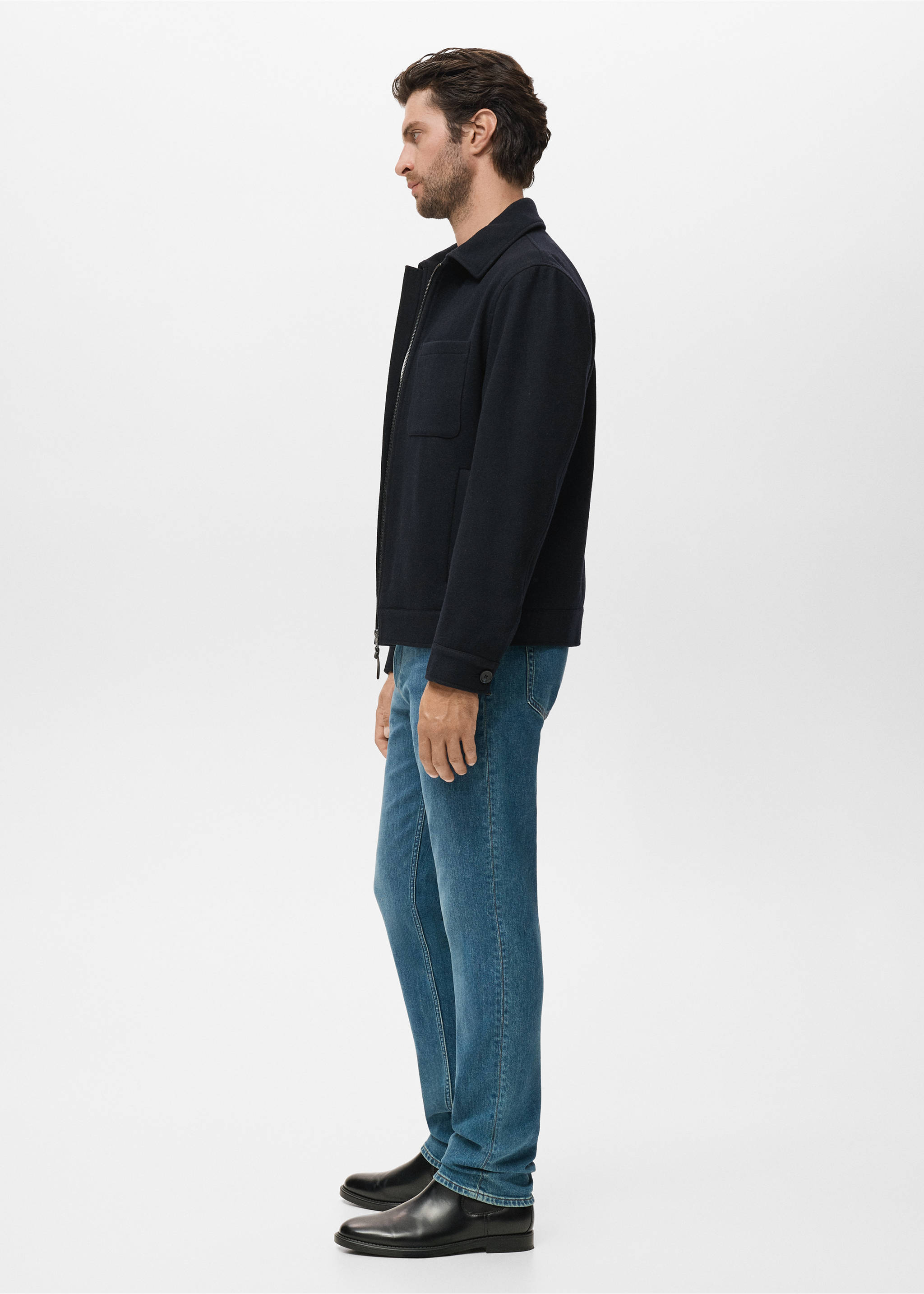 Jeans Patrick slim fit Ultra Soft Touch - Detalle del artículo 2, Verde menta. Ref: 17045971-00.