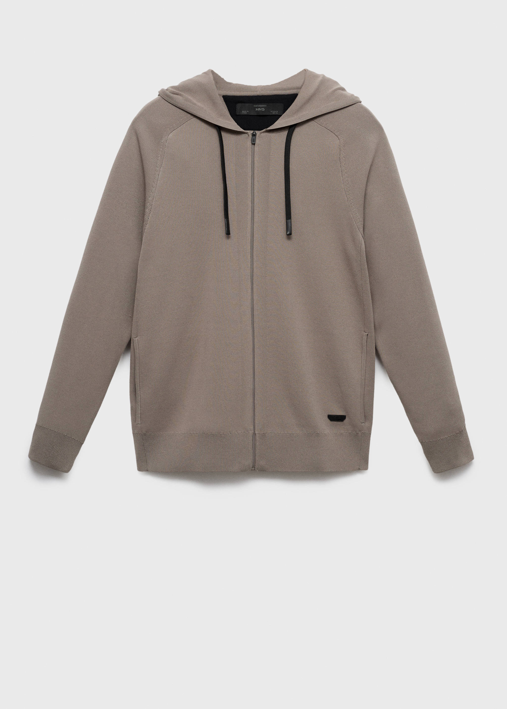 Thermoregulating zip-up sweatshirt - Article without model