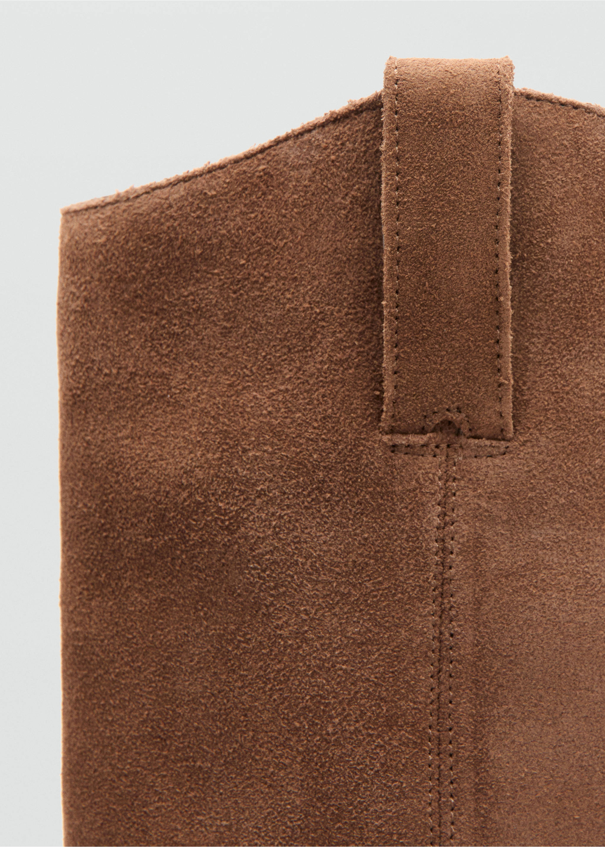 Heeled leather boots - Details of the article 1, Medium Brown. Ref: 17045978-00.