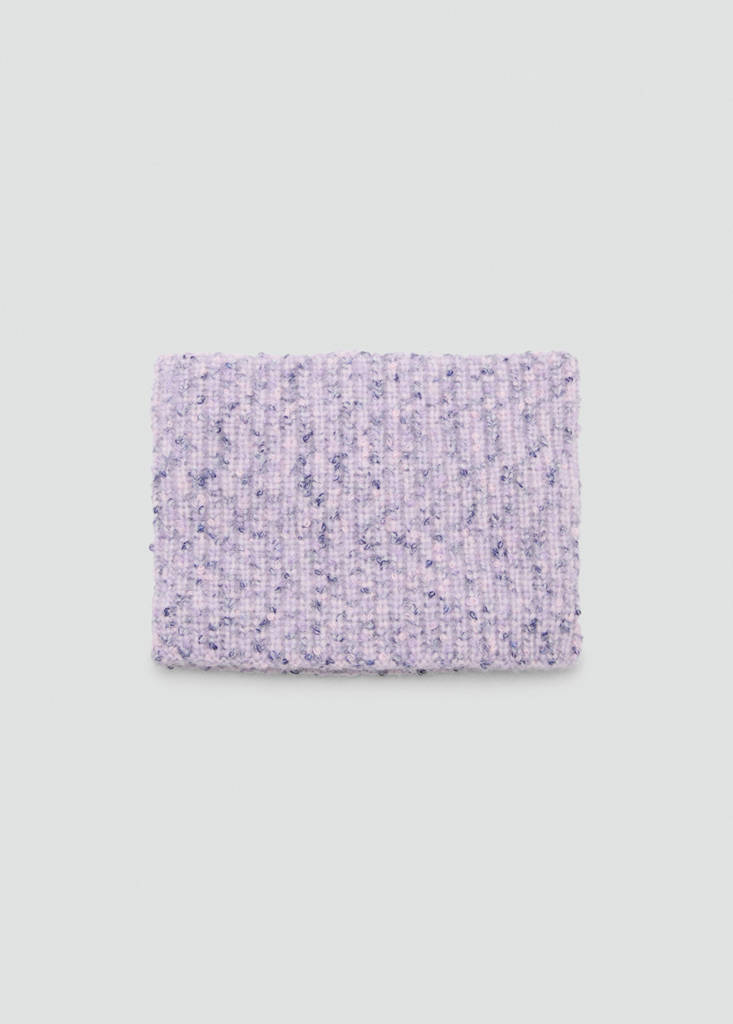 Flecked knit scarf - thumbnail 2