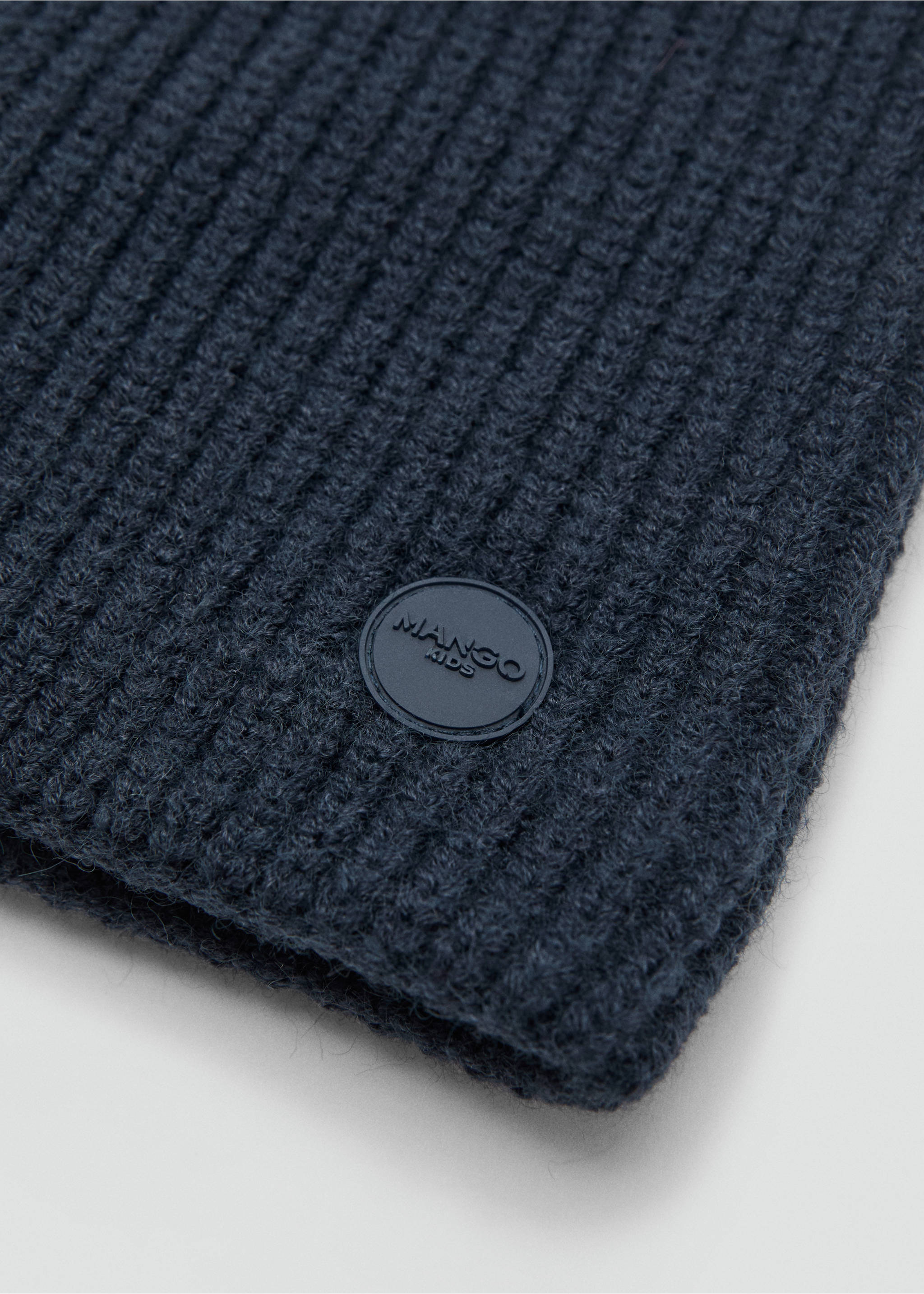 Bufanda punto - Plano medio, Azul marino. Ref: 17045982-00.