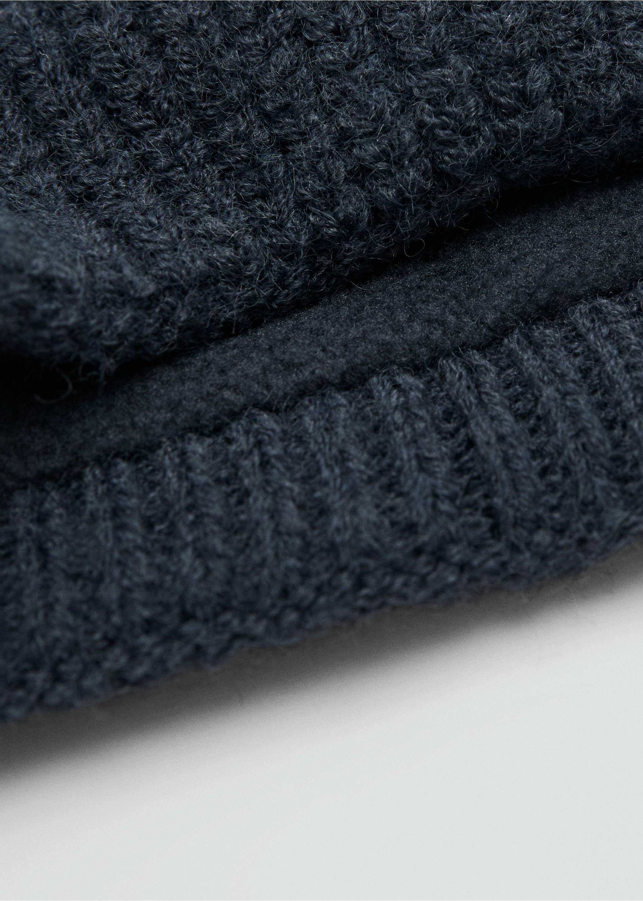 Bufanda punto - Detalle del artículo 1, Azul marino. Ref: 17045982-00.