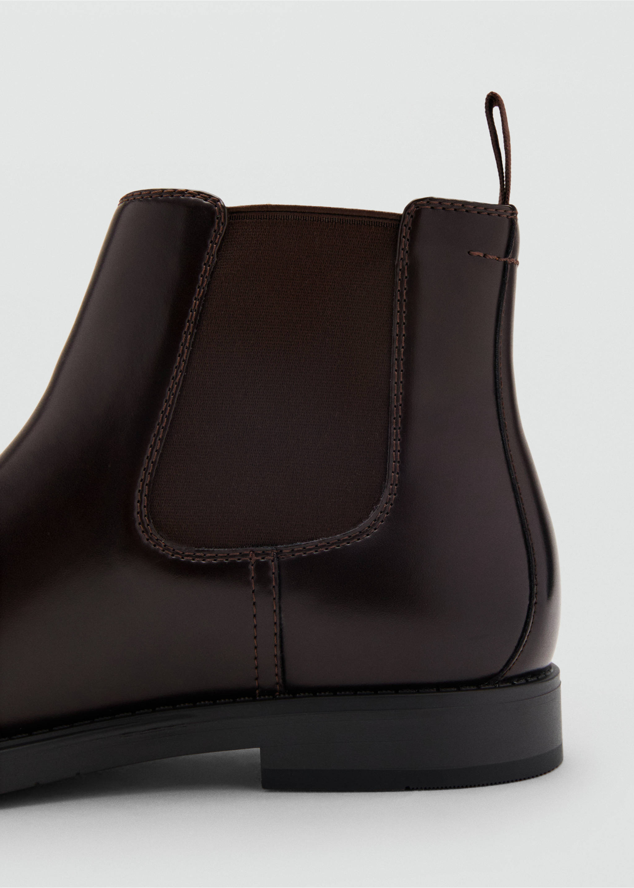 Chelsea boots simili-cuir - Détail de l'article 1, Marron. Ref: 17045983-00.