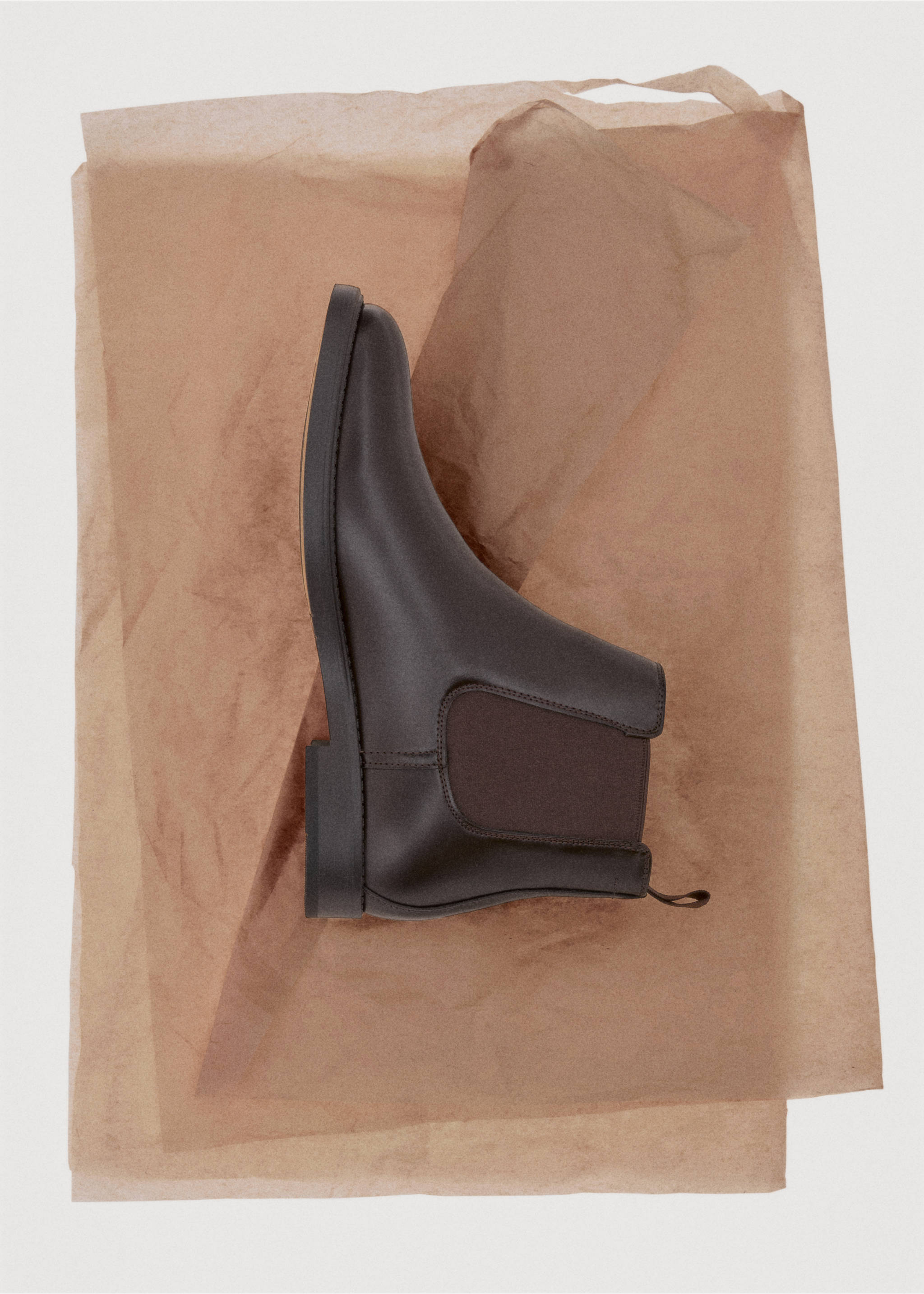 Chelsea boots simili-cuir - Détail de l'article 9, Marron. Ref: 17045983-00.