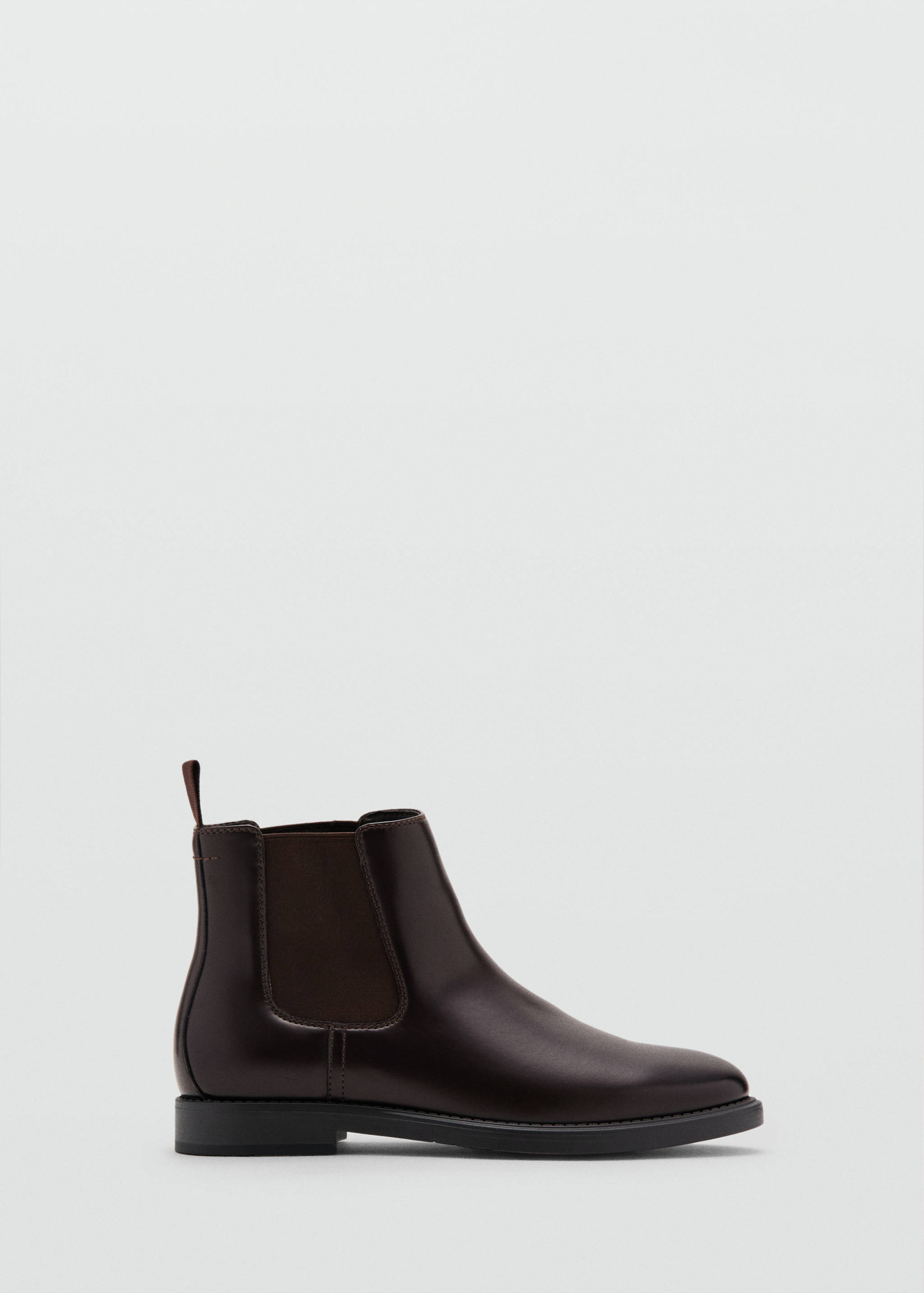 Faux-leather chelsea ankle boots - Article without model