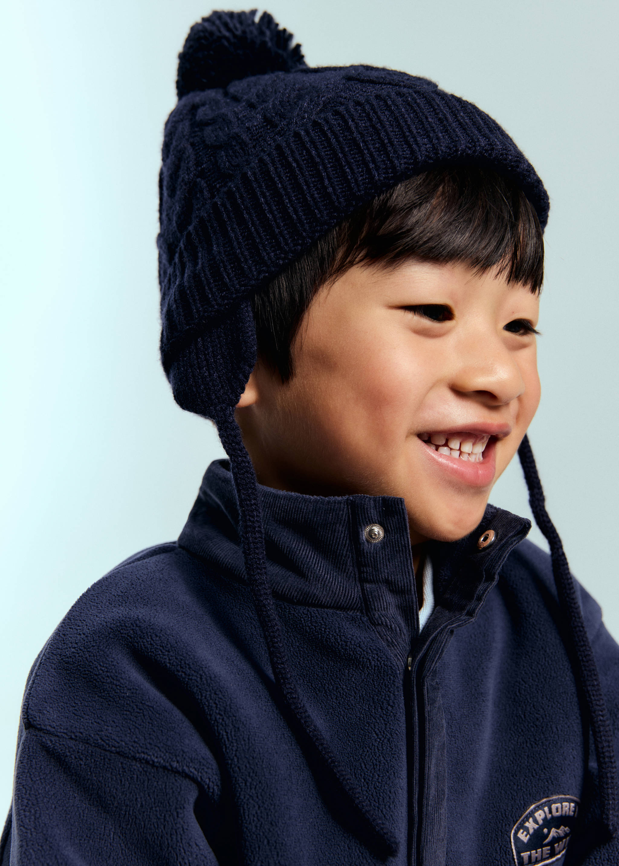 Gorro punto borla - Plano general