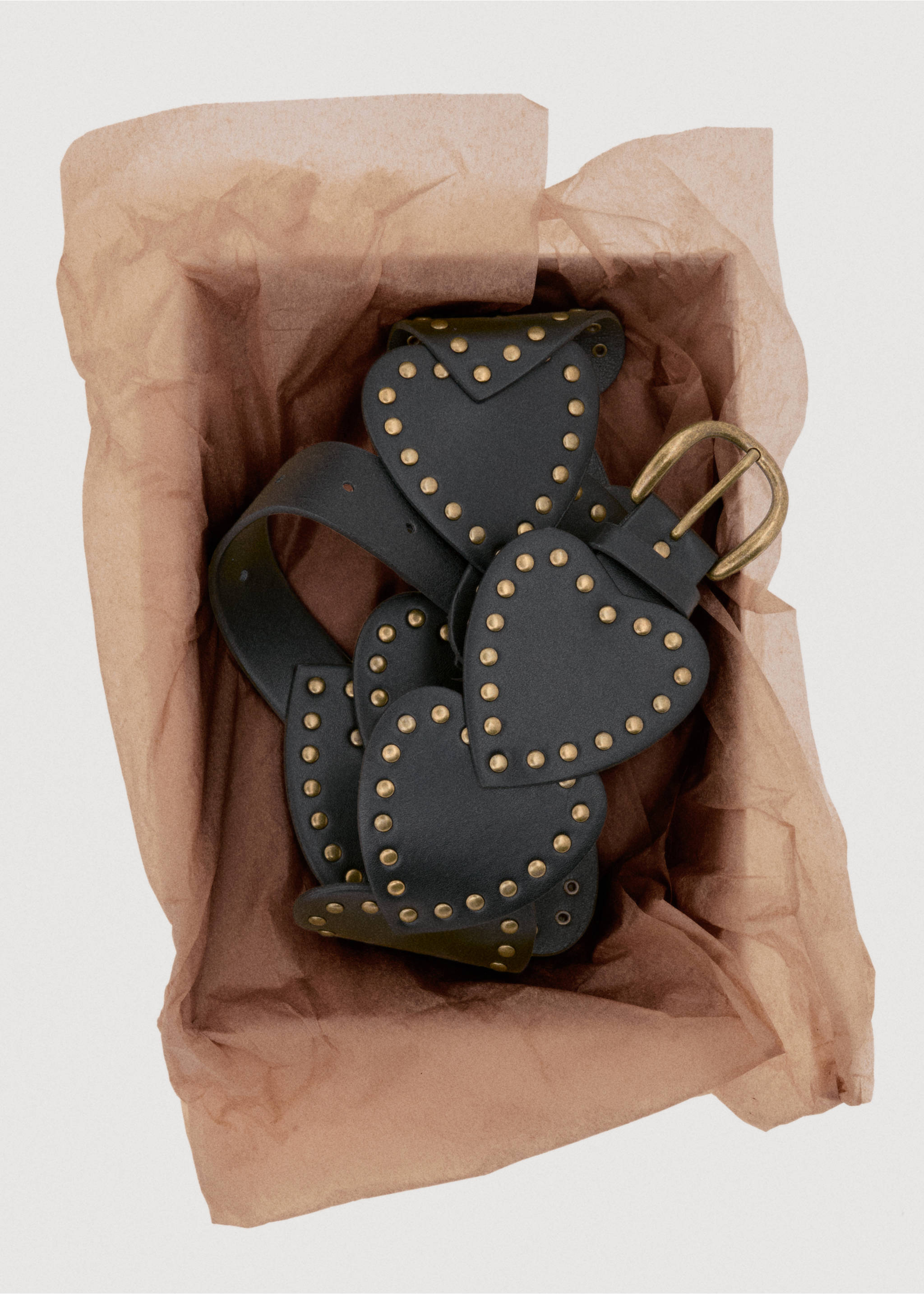 Cinturó cors tatxes - Detall de l'article 7, Negre. Ref: 17045996-00.