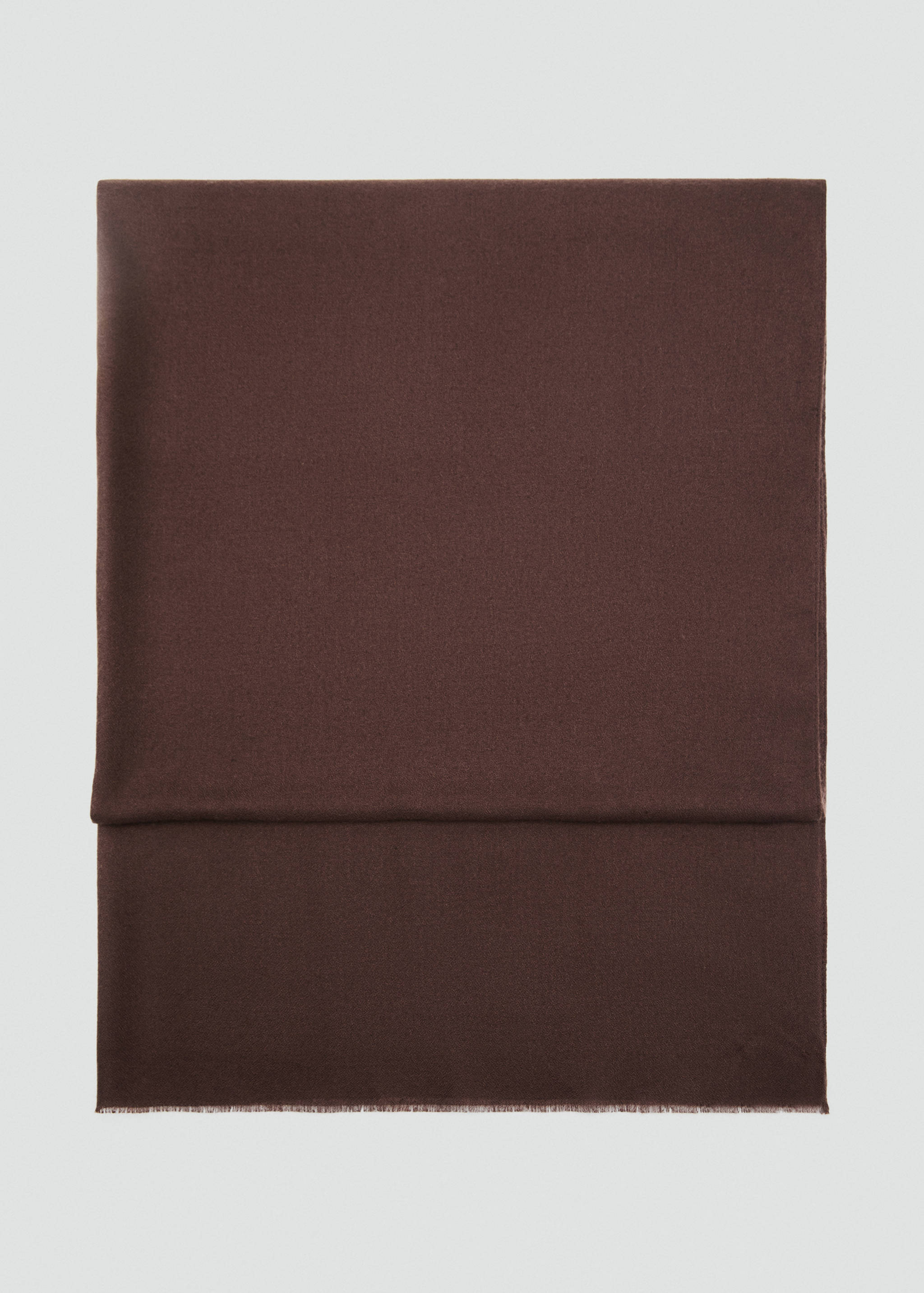 Фуляр с необработанными краями - Изделие без модели