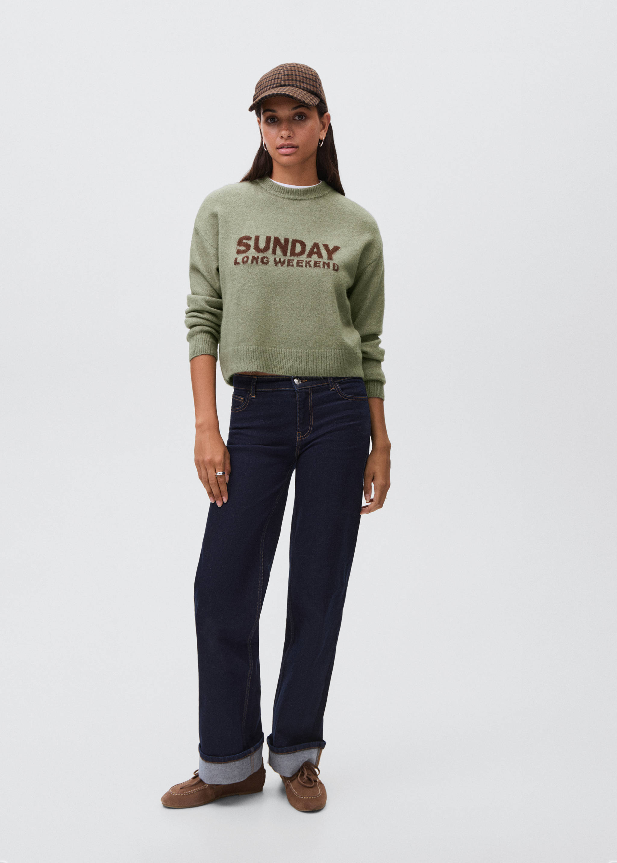 Tweed baker cap - Details of the article 9