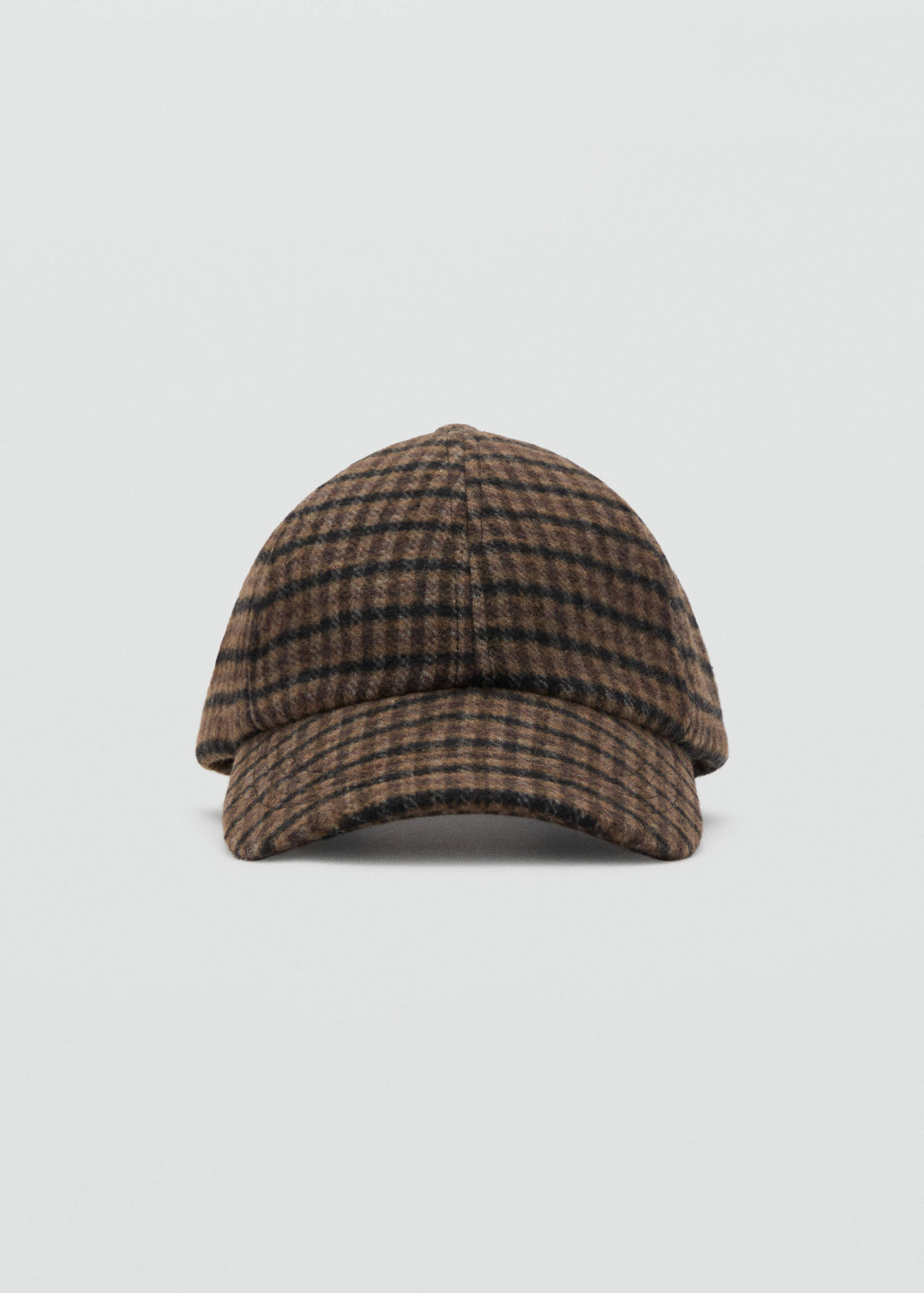 Tweed baker cap - Medium plane