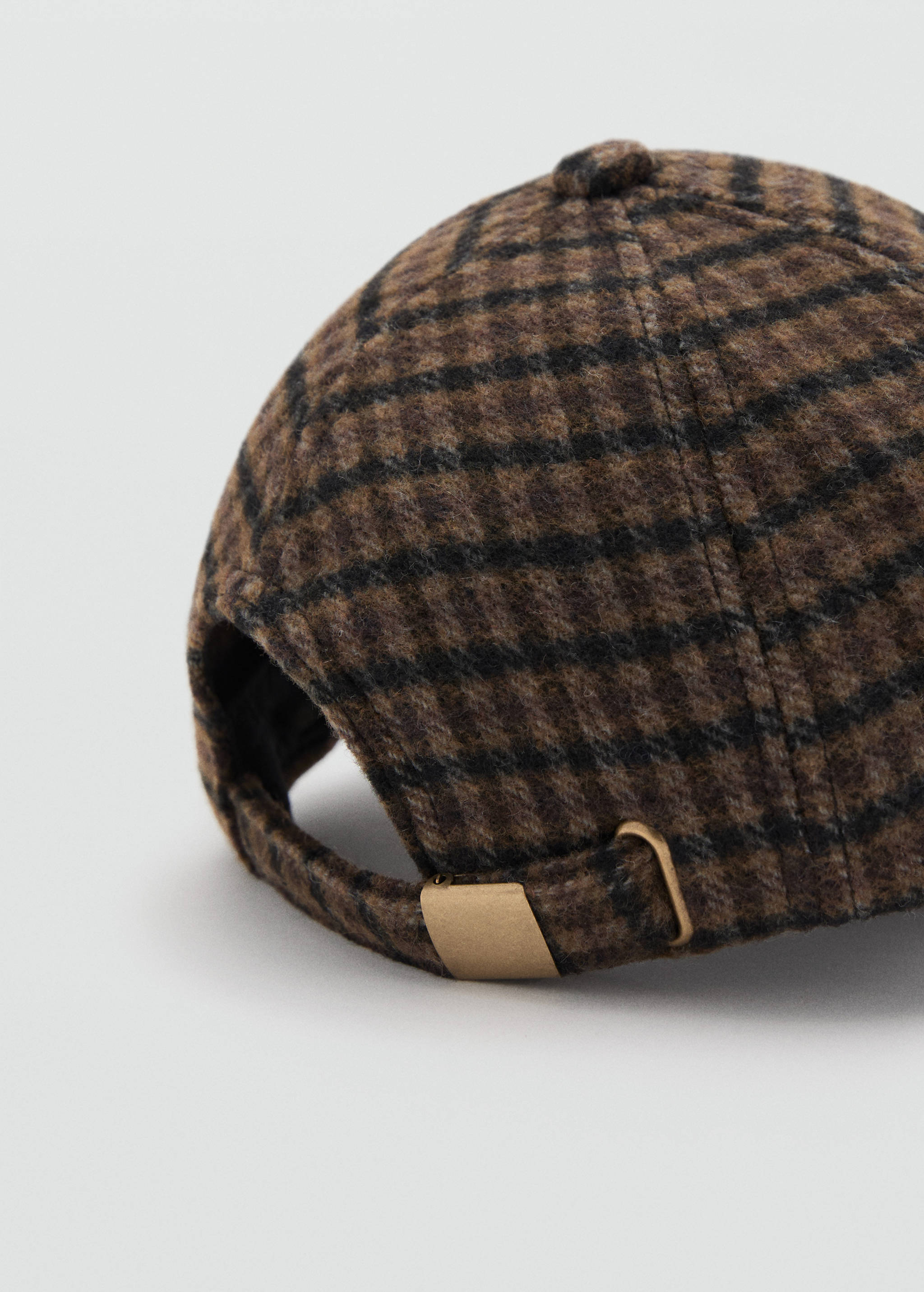 Tweed baker cap - Details of the article 1