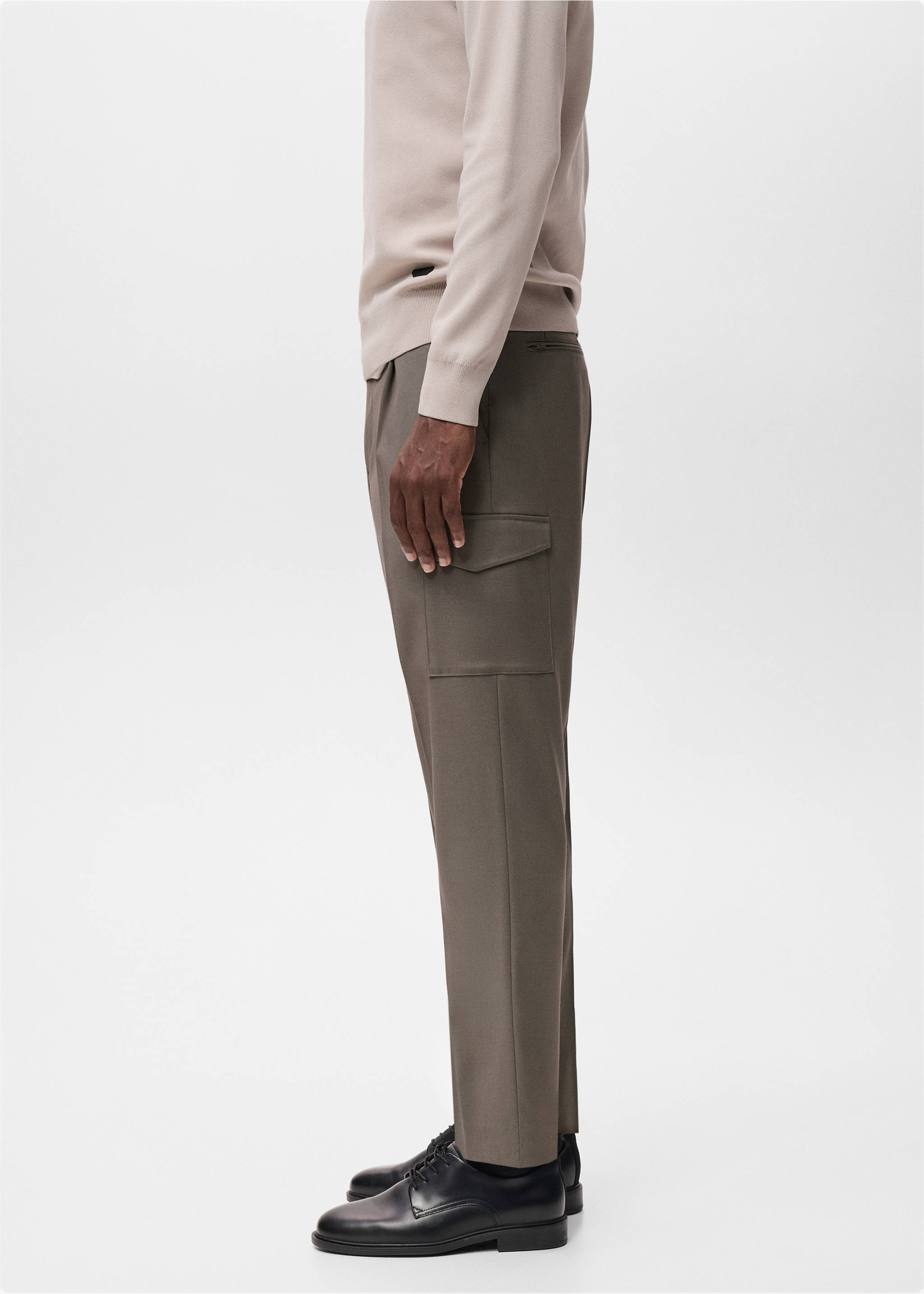 Pantalon cargo slim-fit Thermolite® - Détail de l'article 2, Marron moyen. Ref: 17046328-00.