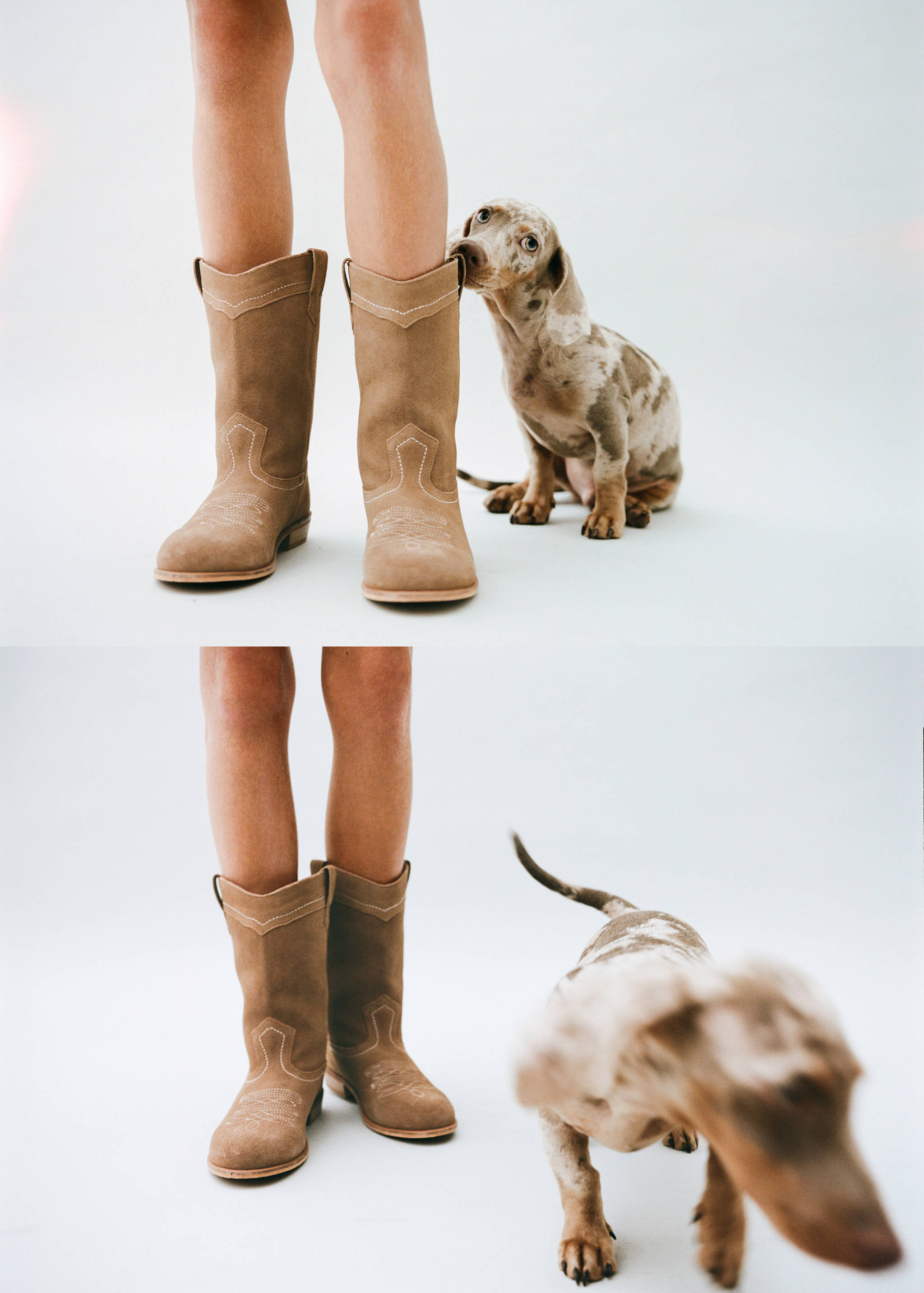 Suede leather boots - Details of the article 6