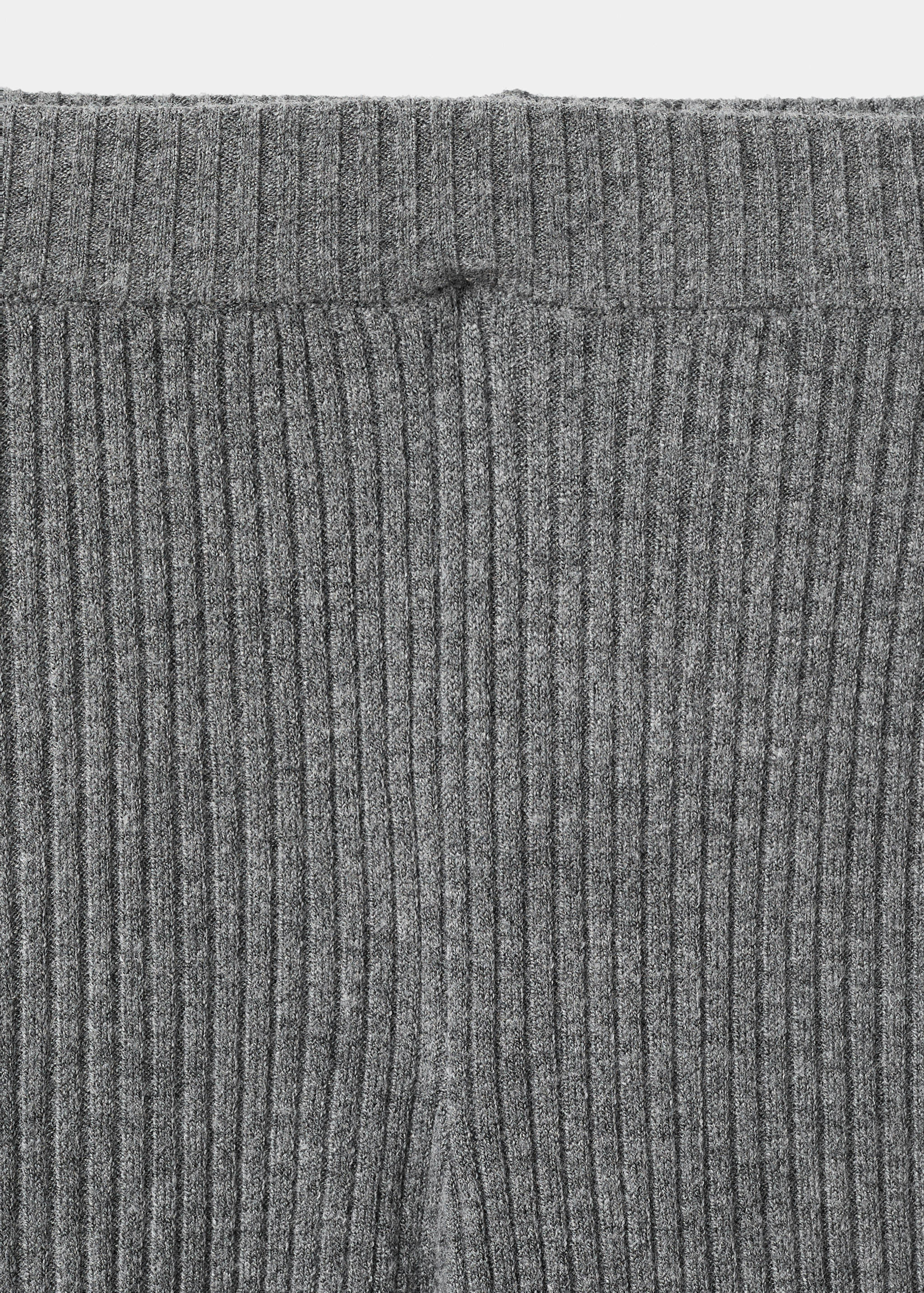 Ribbed flared pants - Details of the article 8