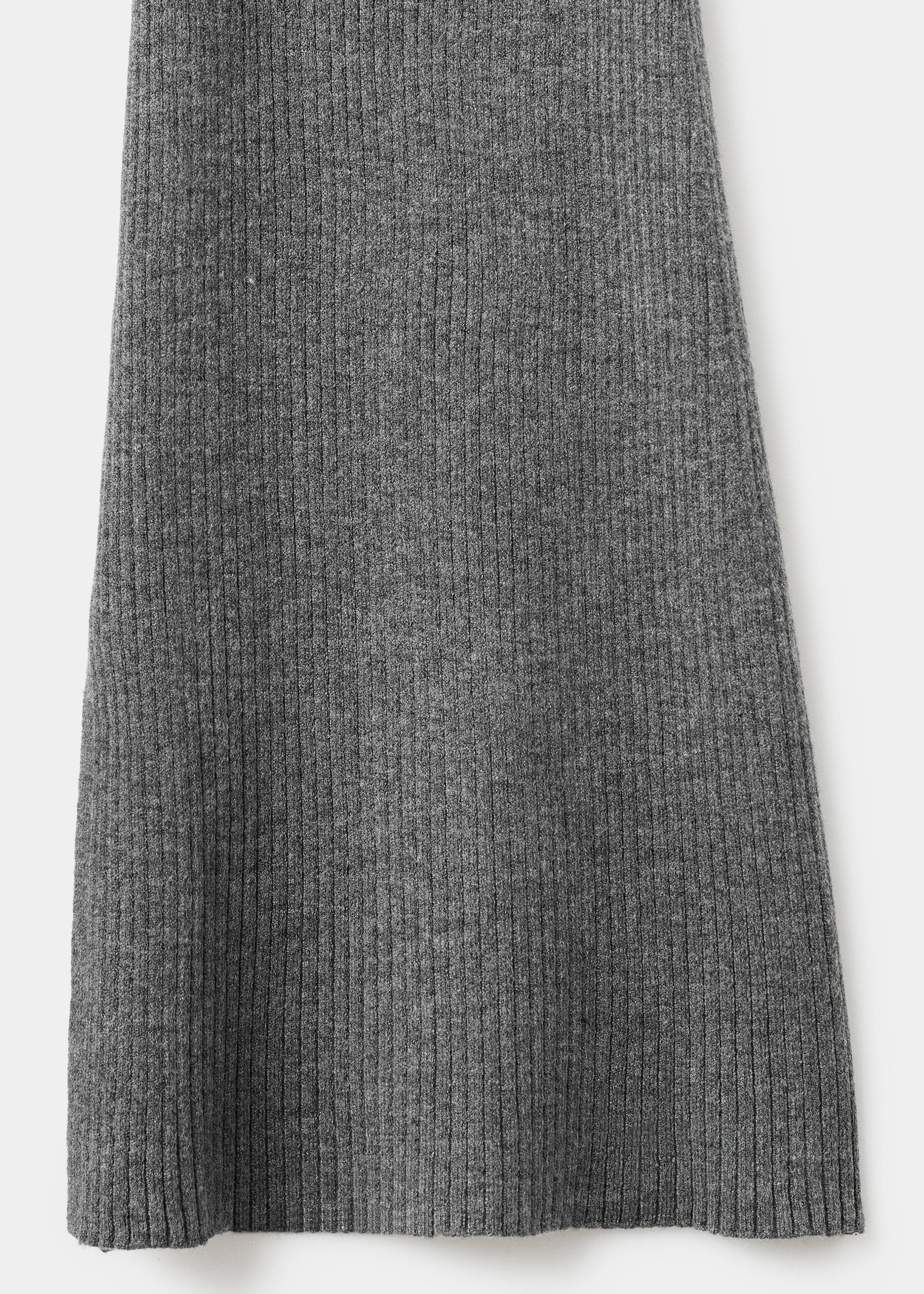 Ribbed flared pants - Details of the article 0