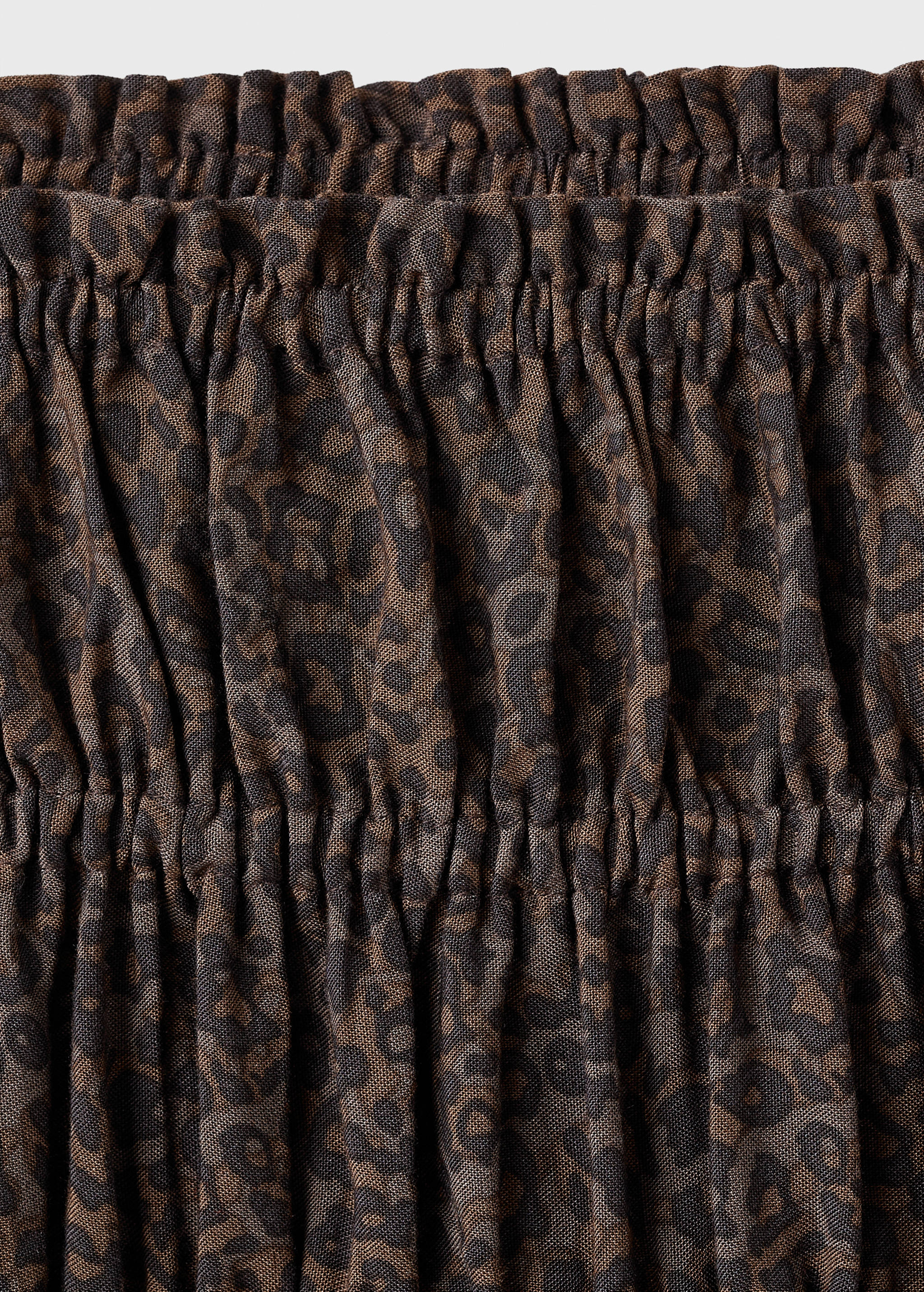 Saia rufada de leopardo - Pormenor do artigo 0