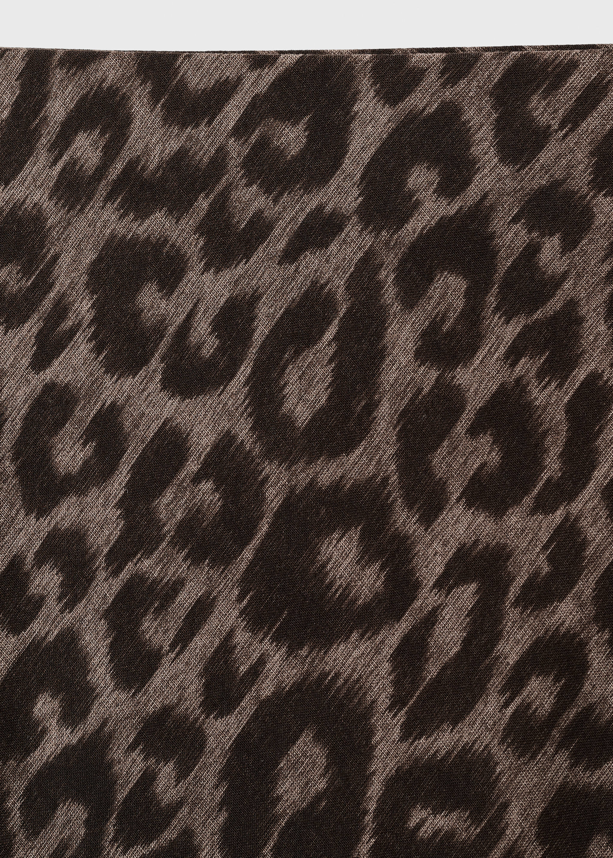 Leopar desenli uzun etek - Ürün detayı 8