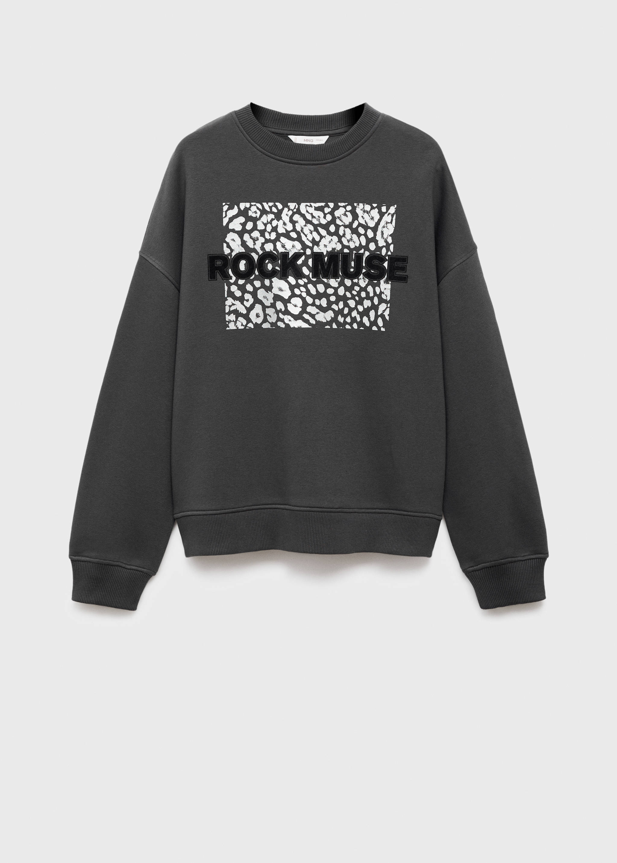 Printed cotton sweatshirt - Article without model